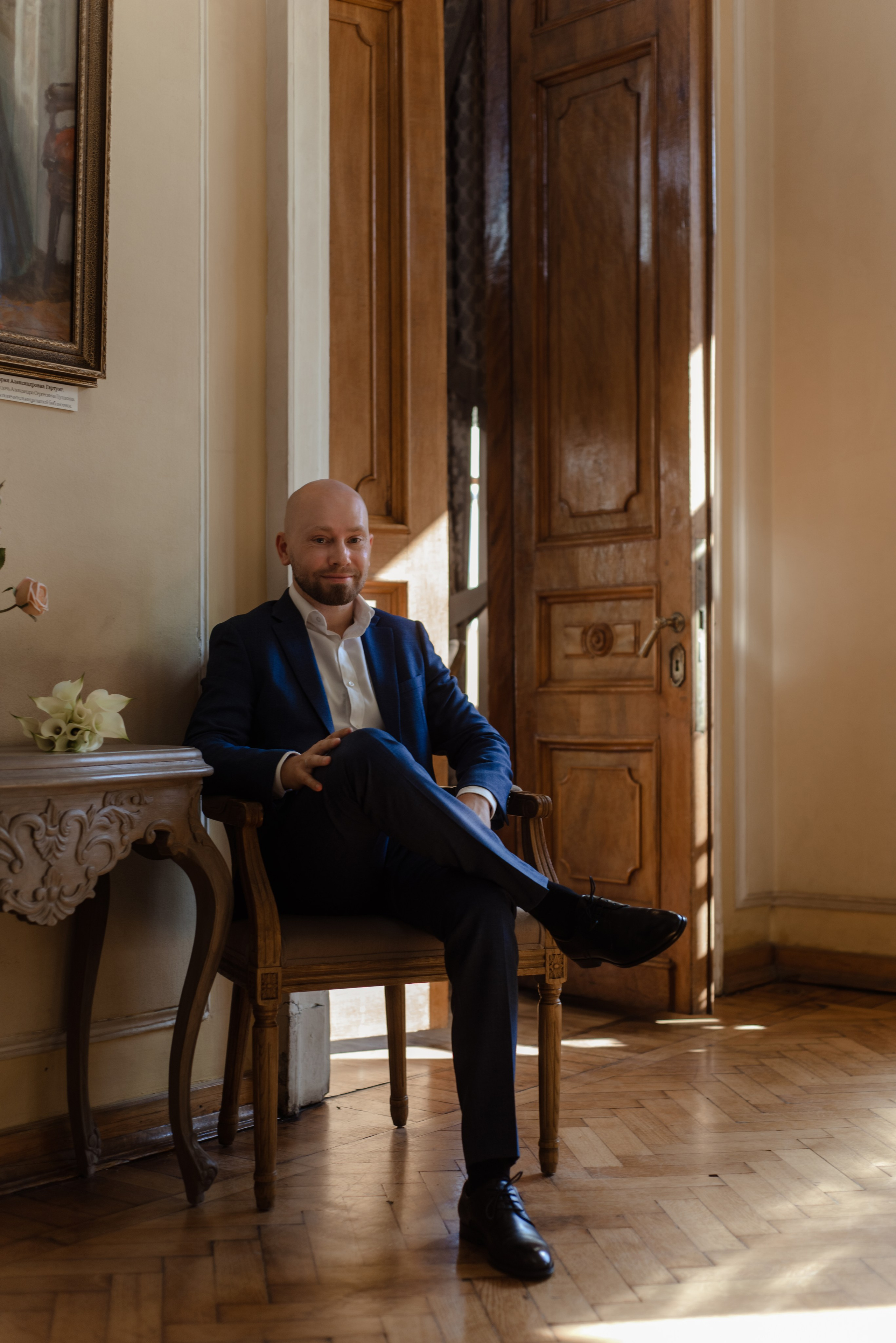 Свадьба в библиотеке Пушкина. Фотограф Диана Вальтер