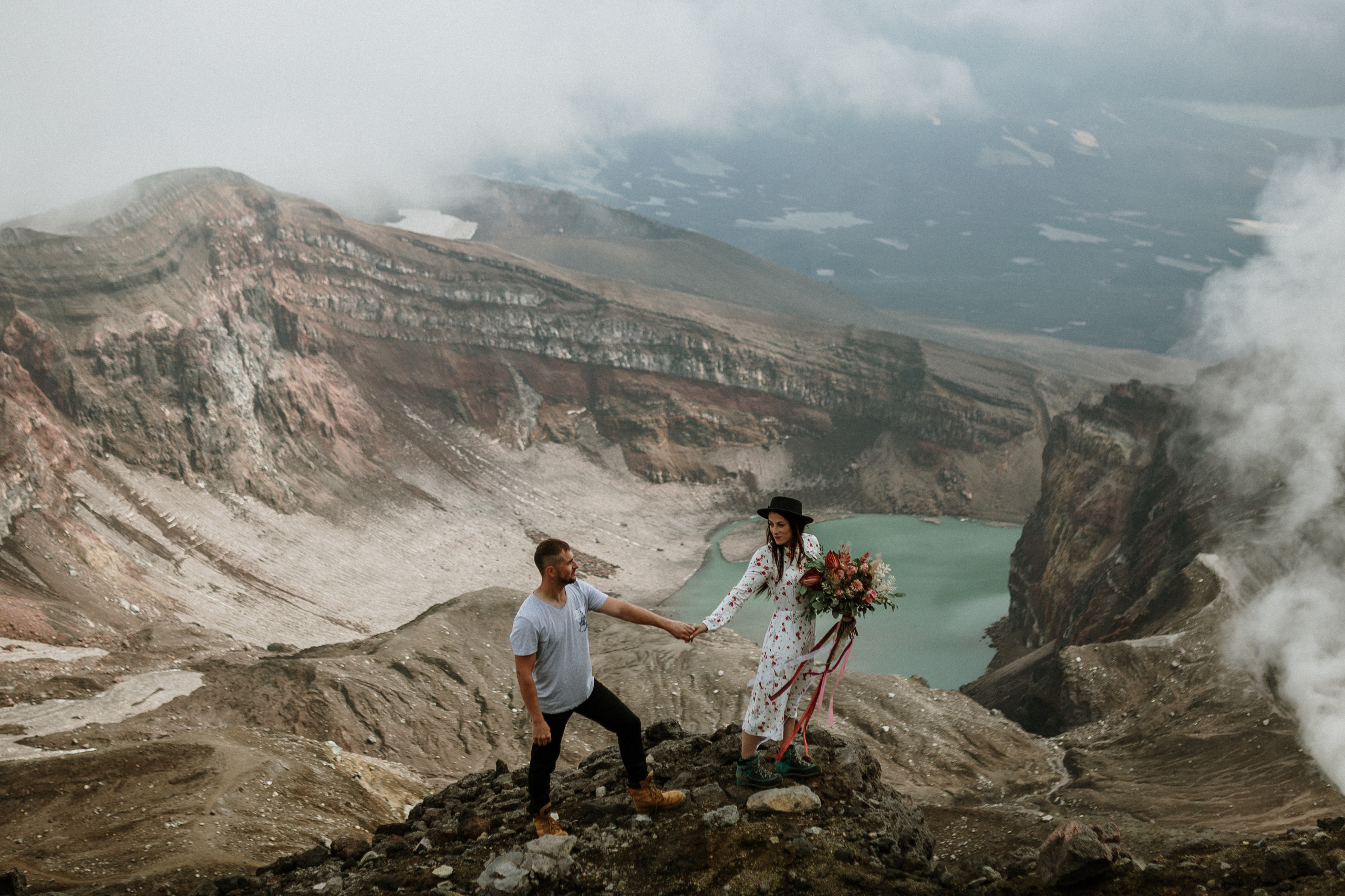 Alexey & Alina. Свадебное фото и видео на Камчатке. Туристические маршруты
