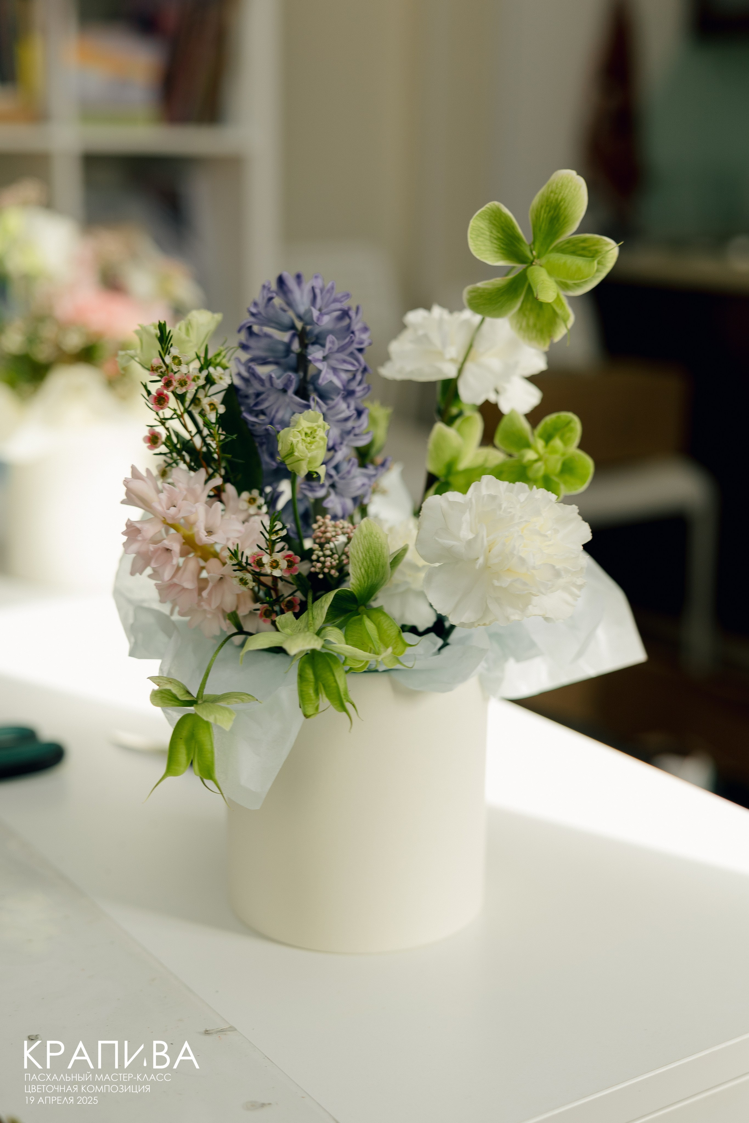 Пасхальный МК от студии цветов Крапива