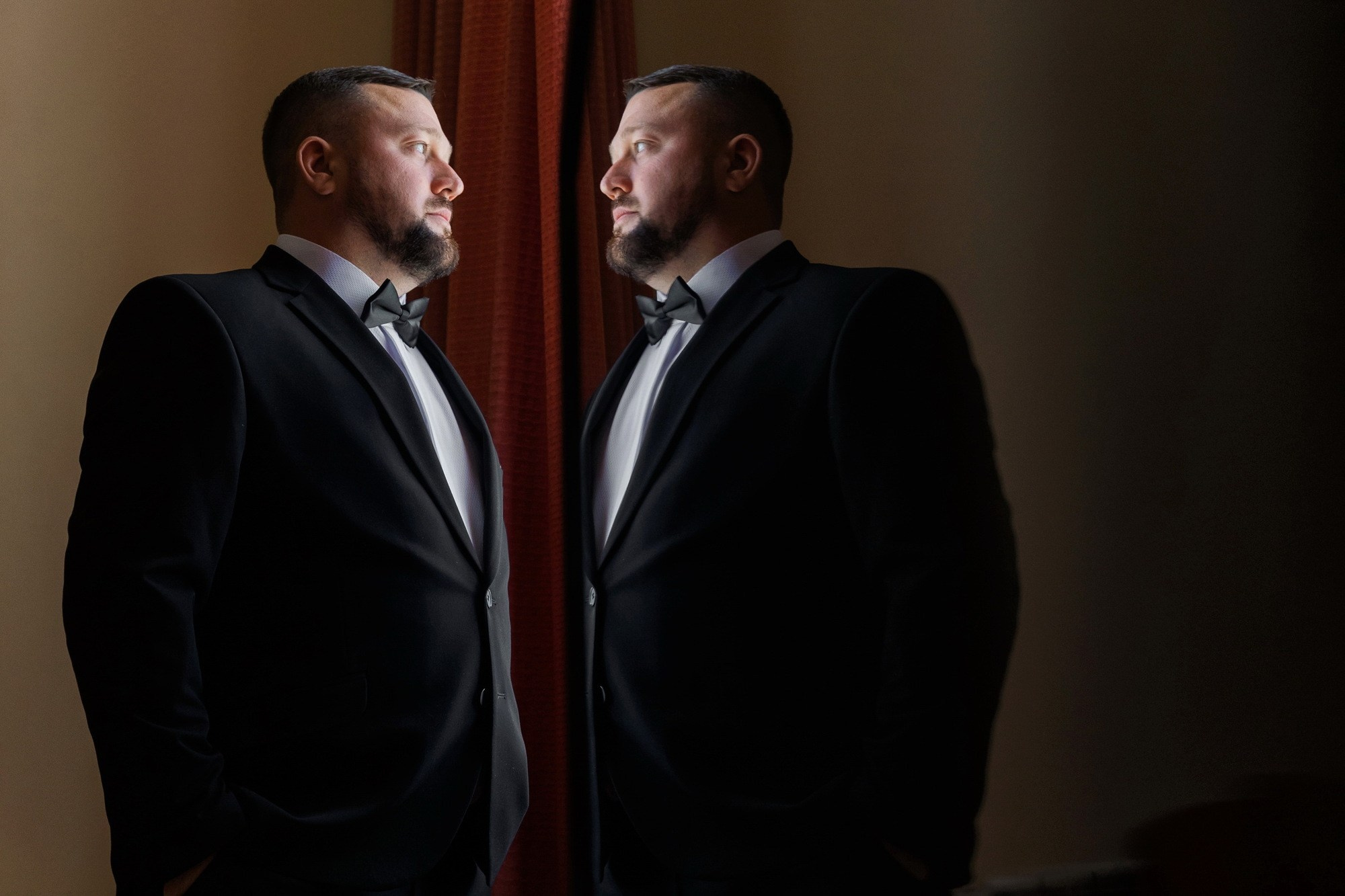 Свадебная фотосессия на берегу Горьковского моря. Свадебный фотограф в Нижнем Новгороде и Москве Сергей Воробьев