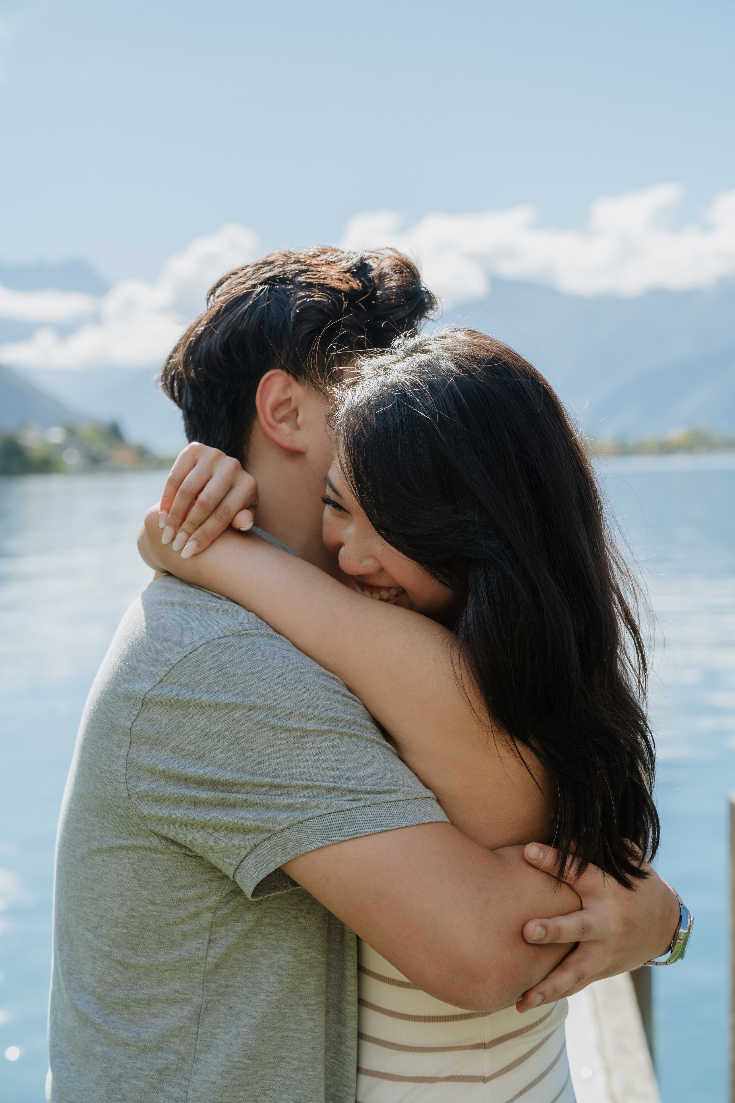 Stephanie & Dominick | Proposal Montreux. Профессиональный свадебный фотограф в Женеве и Швейцарии | Таня Вовчецкая