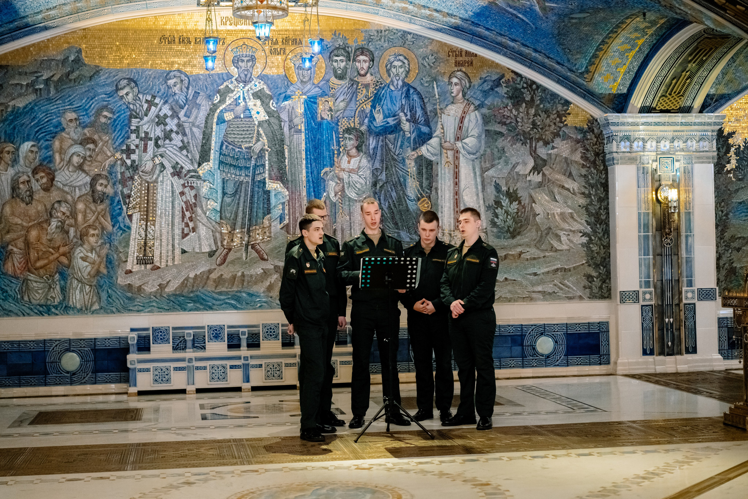 Венчание в Главном храме вооруженных сил (Патриот). Семейный фотограф Одинцово Москва Наталия Черенкова