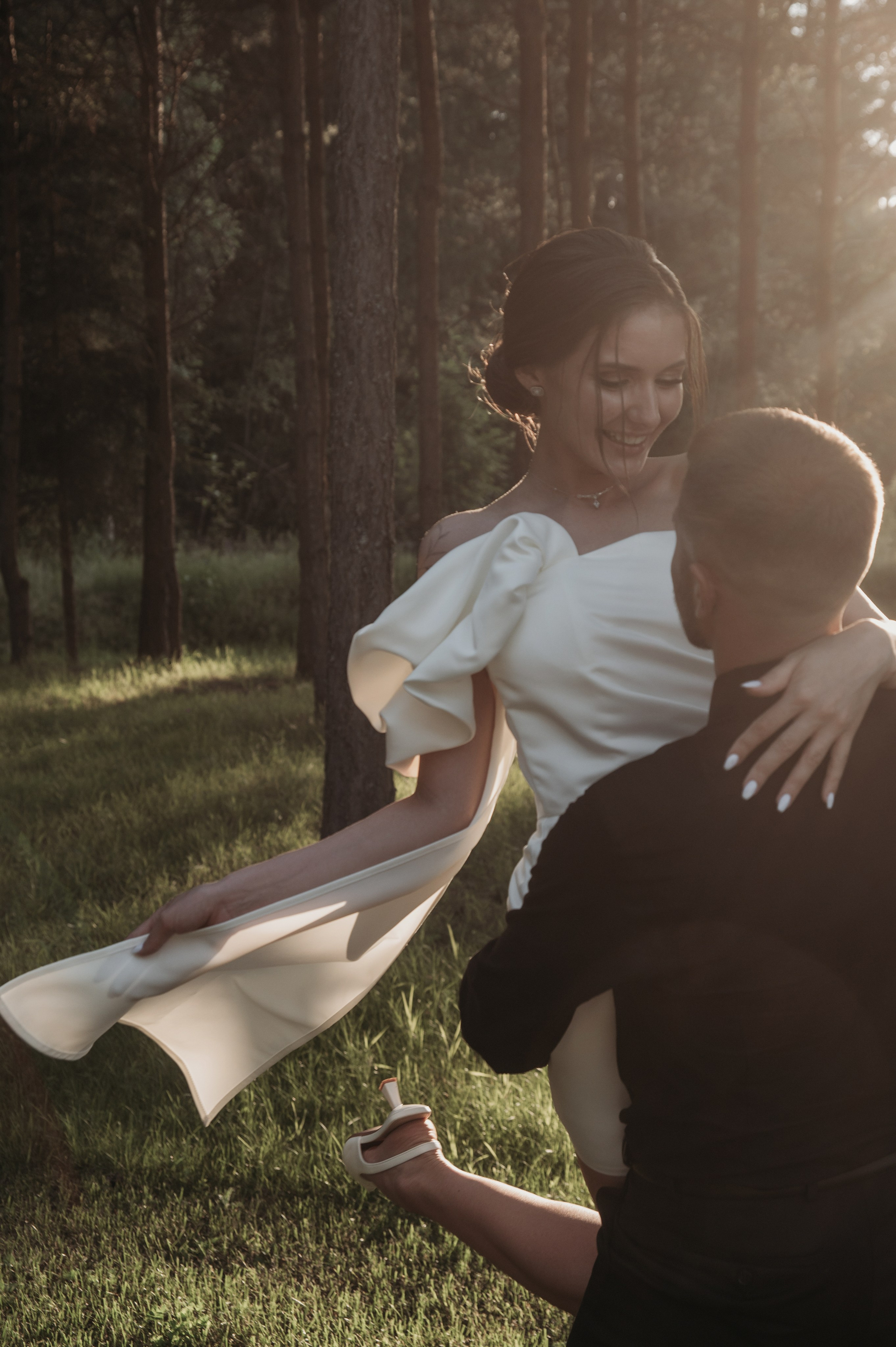 Свадебная фотосессия с утром невесты и красивым свадебным банкетом. Свадебный фотограф в Твери, Москве и Санкт-Петербурге Денисова Екатерина