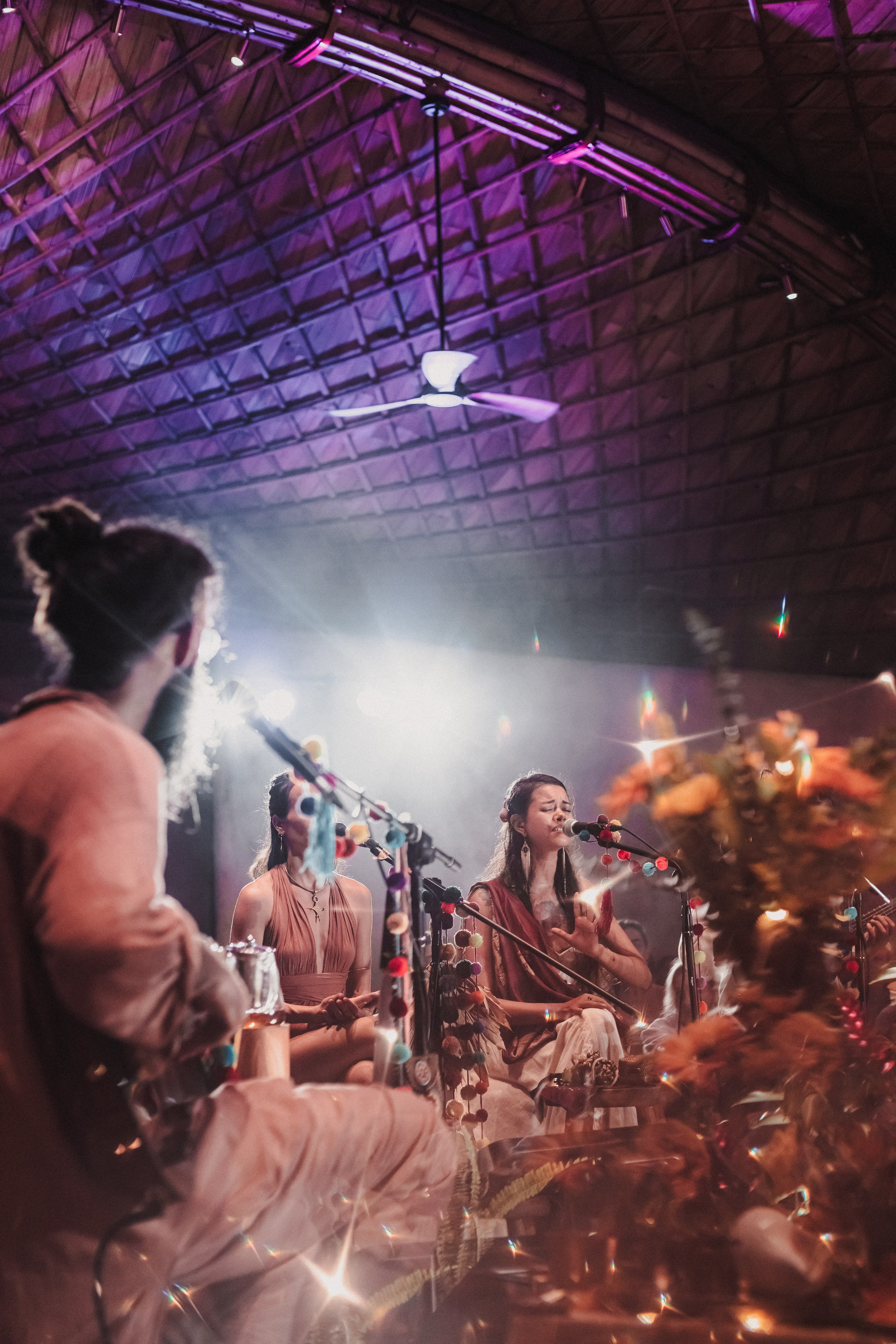 Hanuman Project kirtan at Alchemy march. Mariam Bagdasaryan