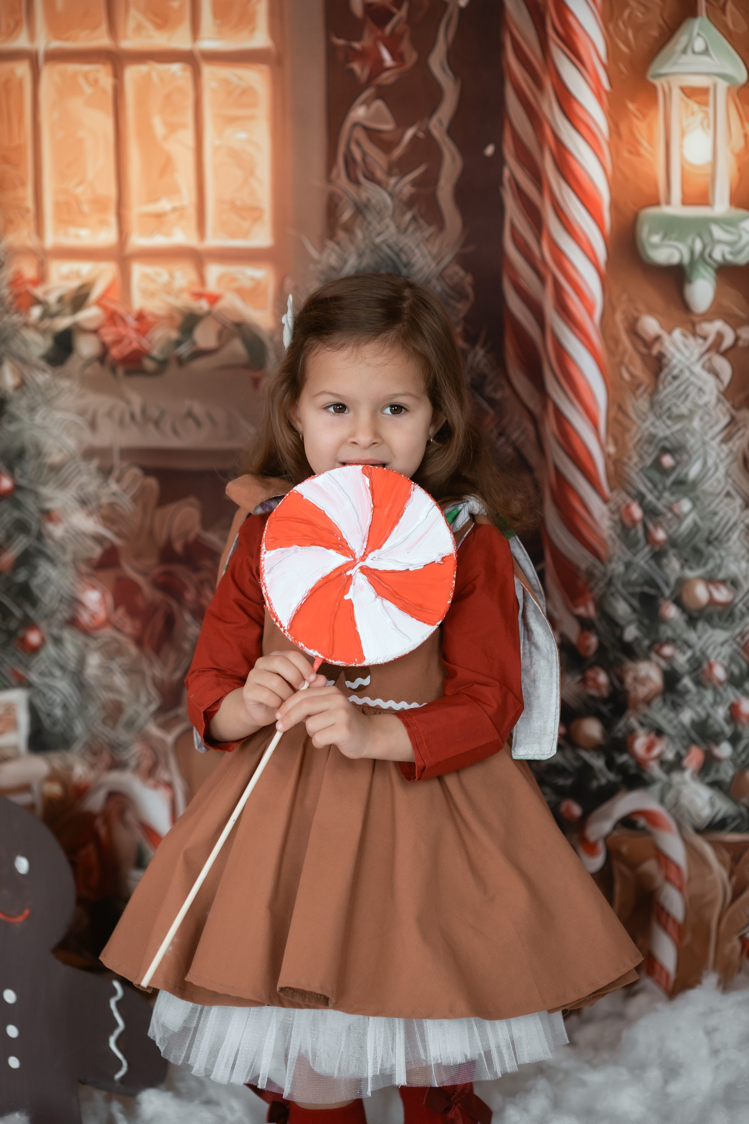 Детский фотопроект «Пряничный домик». Фотостудия Фонарь