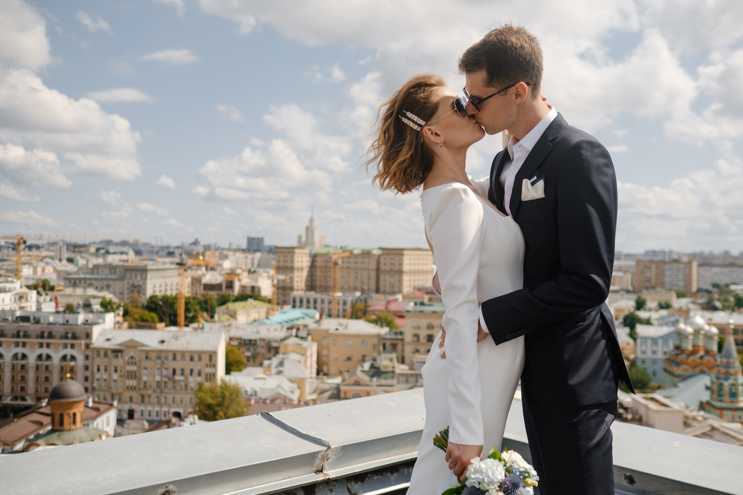 Стас и Юля Любовь на крыше. Свадебный и семейный фотограф Ксения Ржевская (Митрохина)