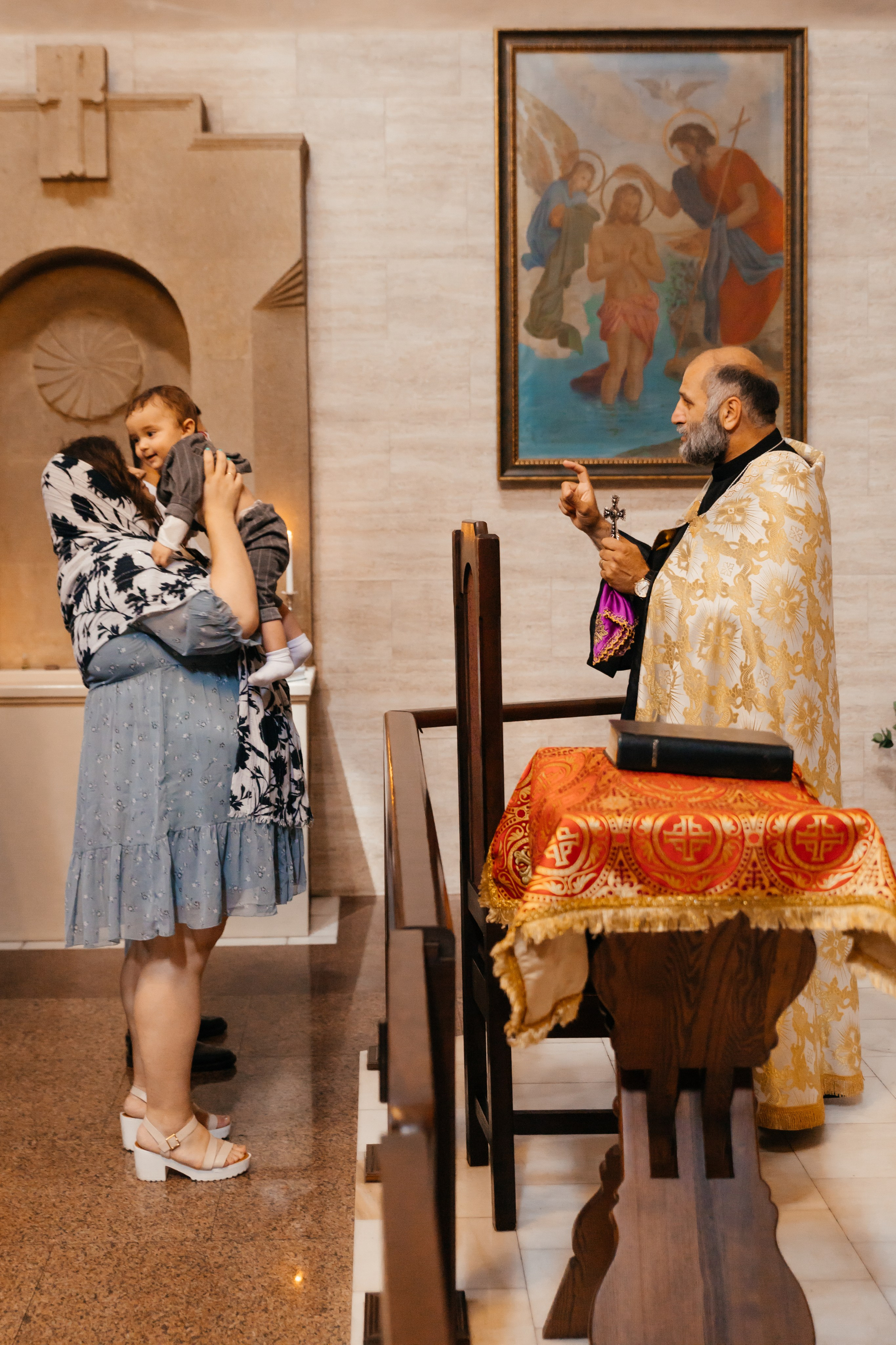 Крещение. Фотограф Амалия Ахмедова, Калининград