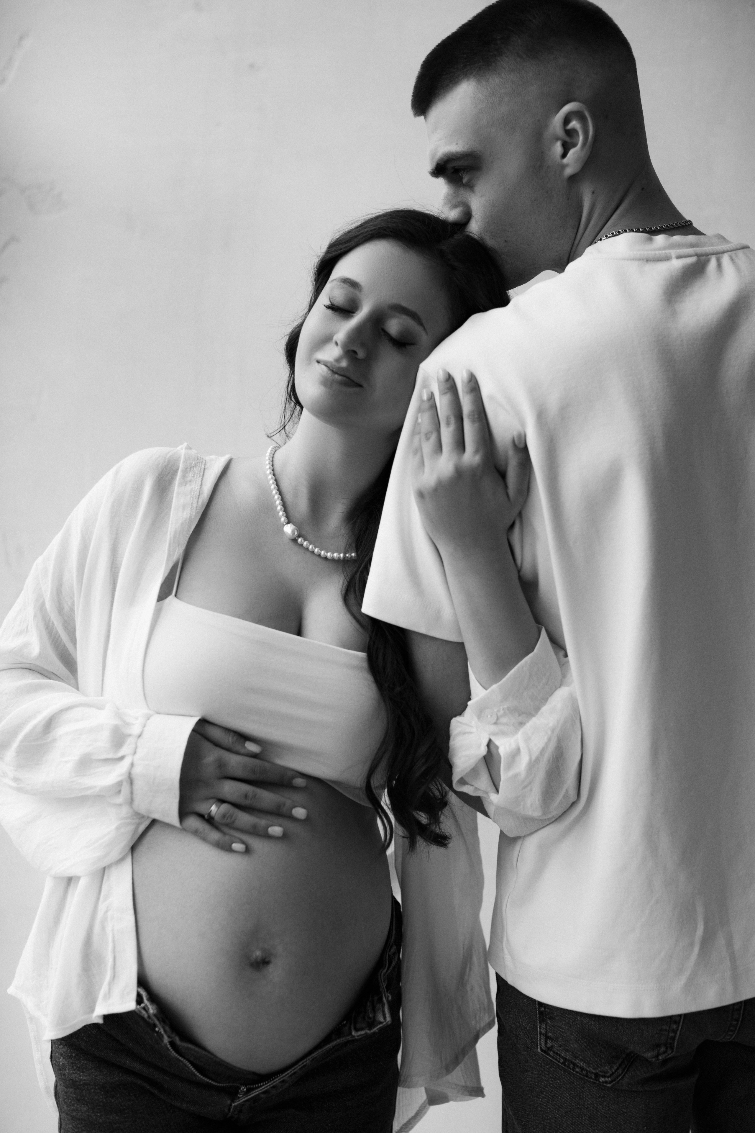 Анастасия. Уютная фотосессия беременности. Фотограф в Москве Ольга Сатони