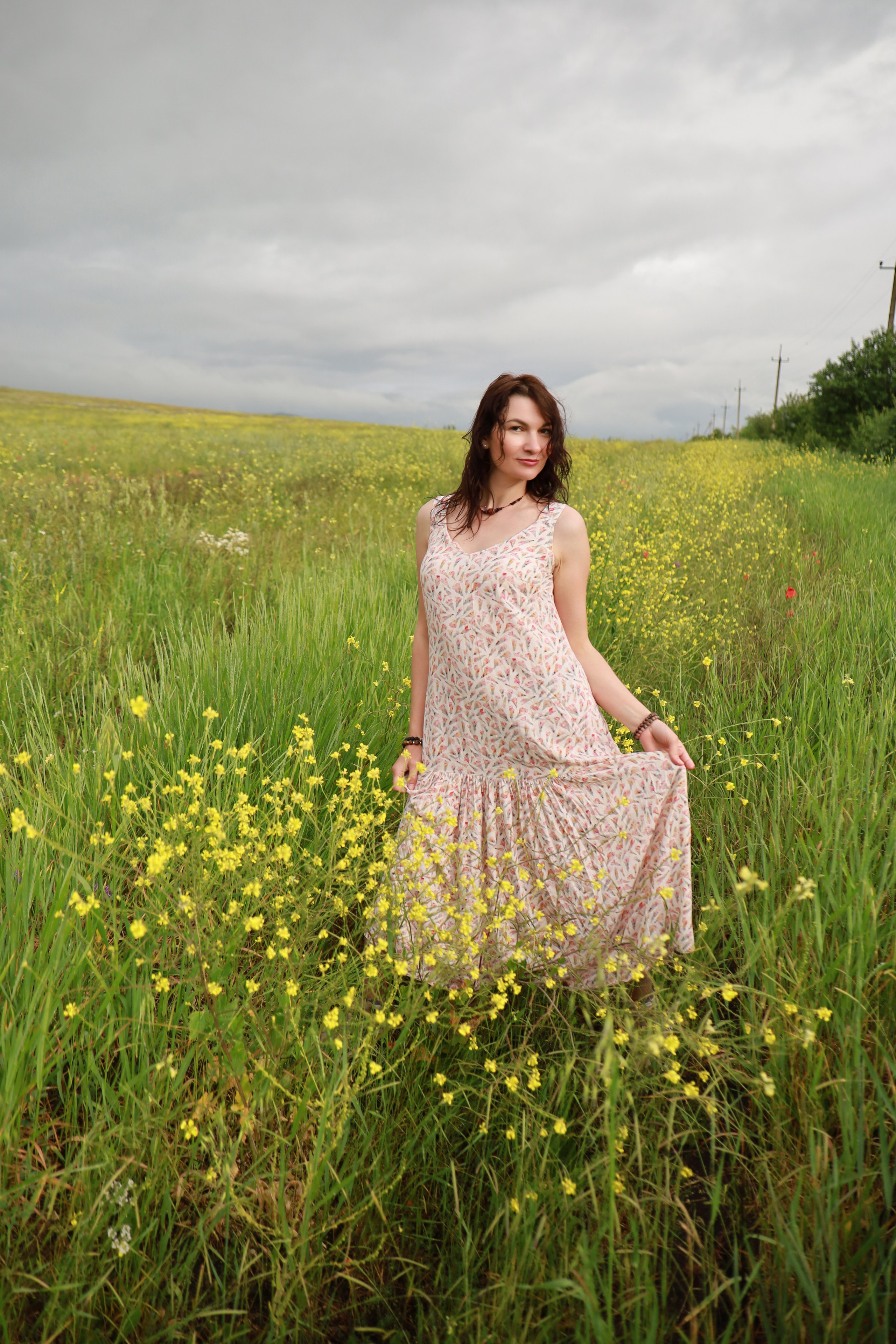 Фотосессия выездная. Ромашки, маки, природа. Фотограф в Крыму Татьяна Барицкая ЕНОТИКА