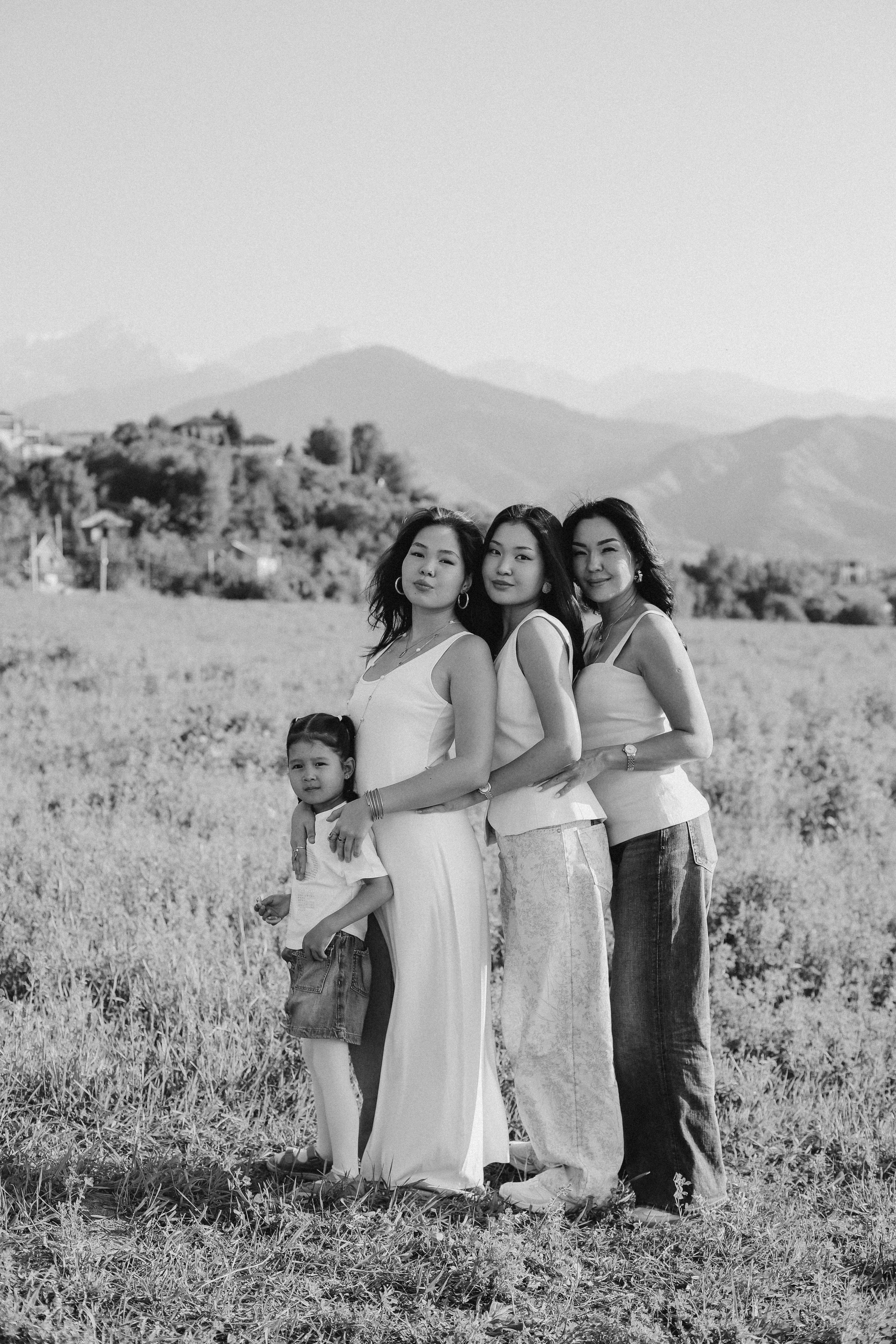 Поле на закате. Фотограф в Алматы и Москве Даша Пушкина