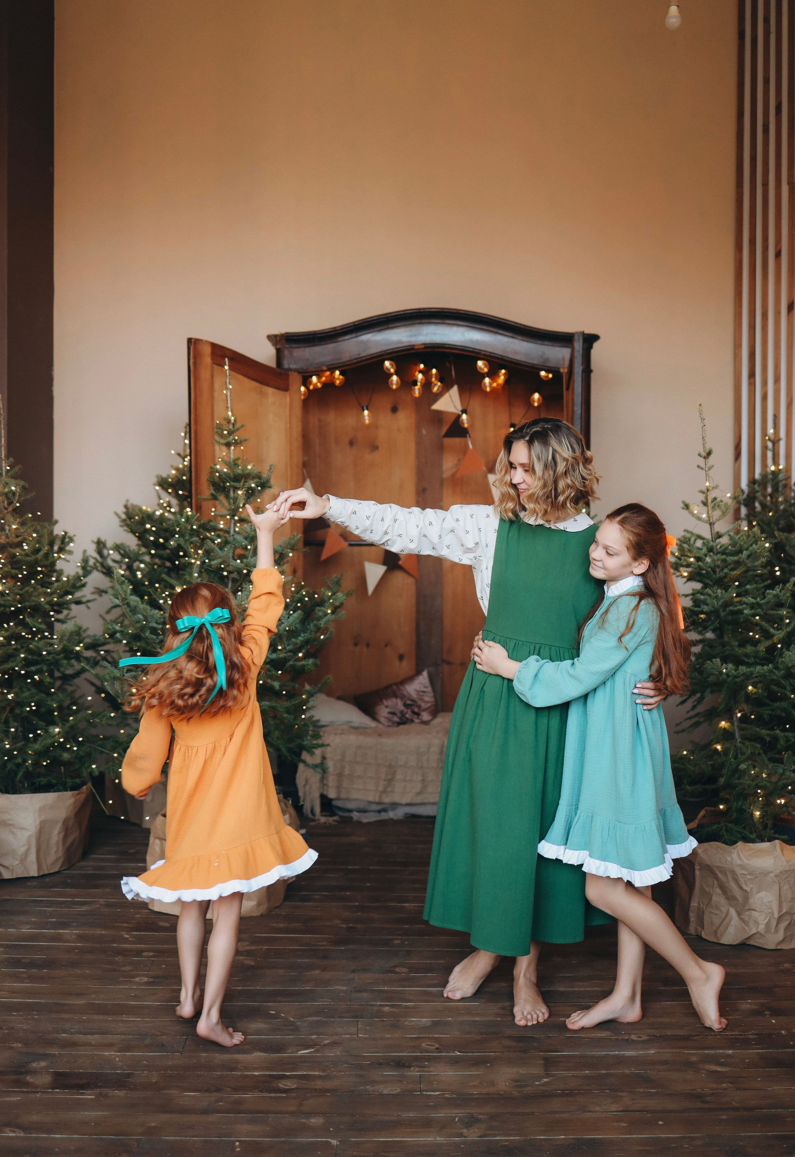 Мама и дочки в фотостудии Чувство. Marina Shakirova Photography