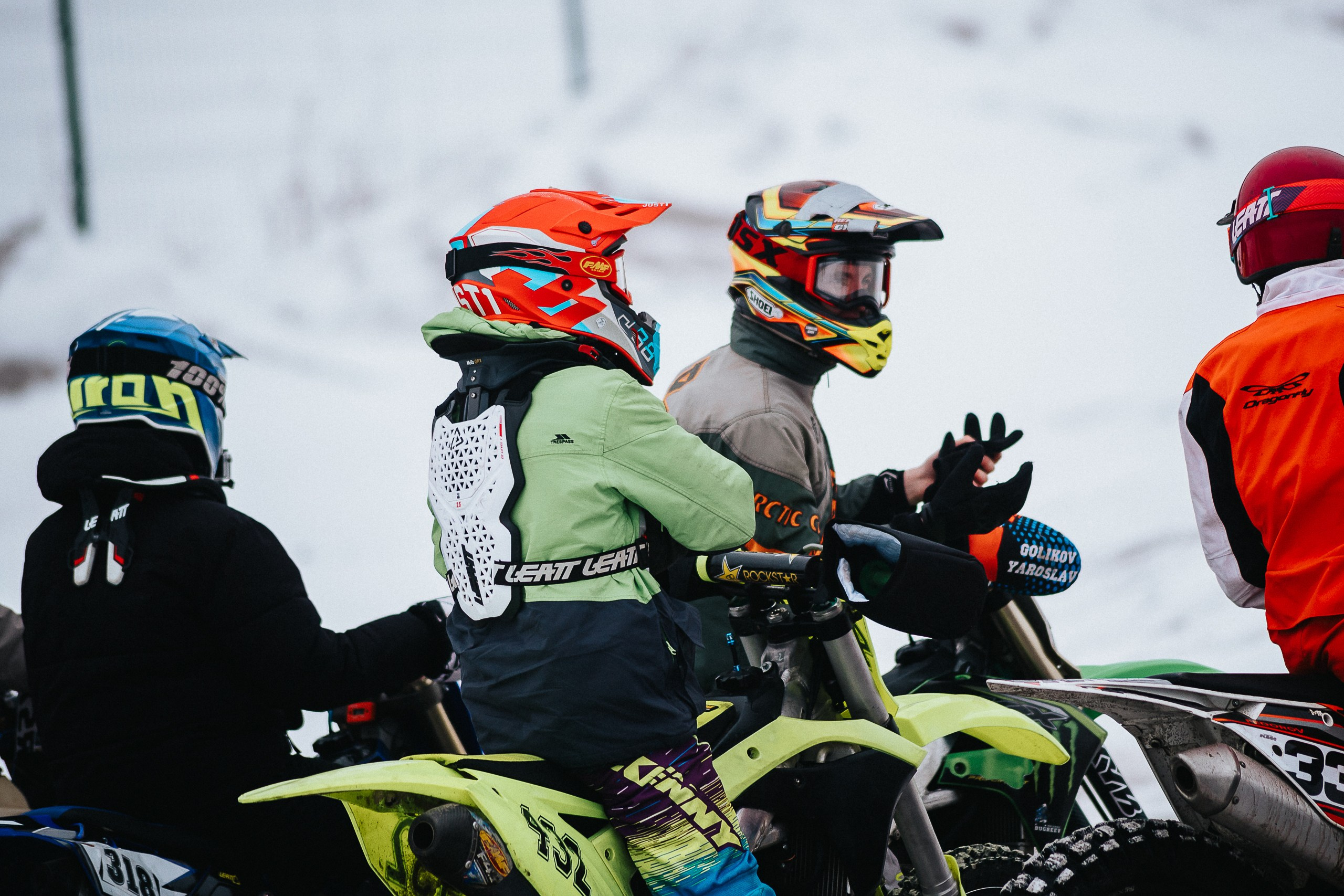 29.12.2024 — Праздничная тренировка на мотоциклетной трассе Люскус. Репортажный фотограф в Кемерово