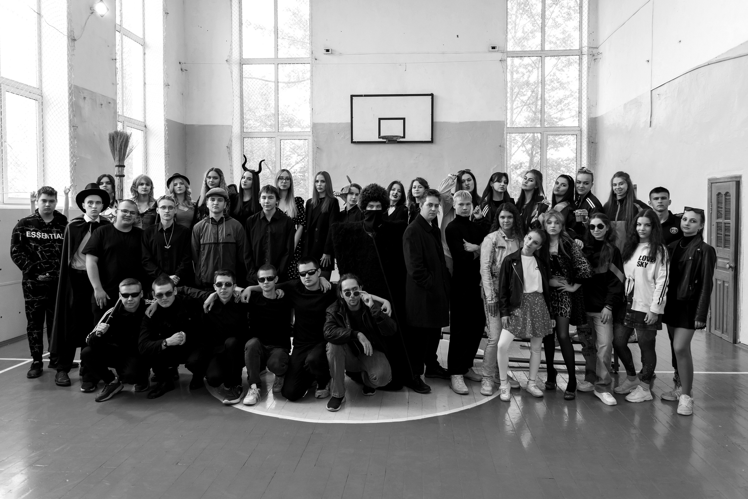 11 класс день не послушания в школе. Фотограф Любовь Корниенко, Примоский край