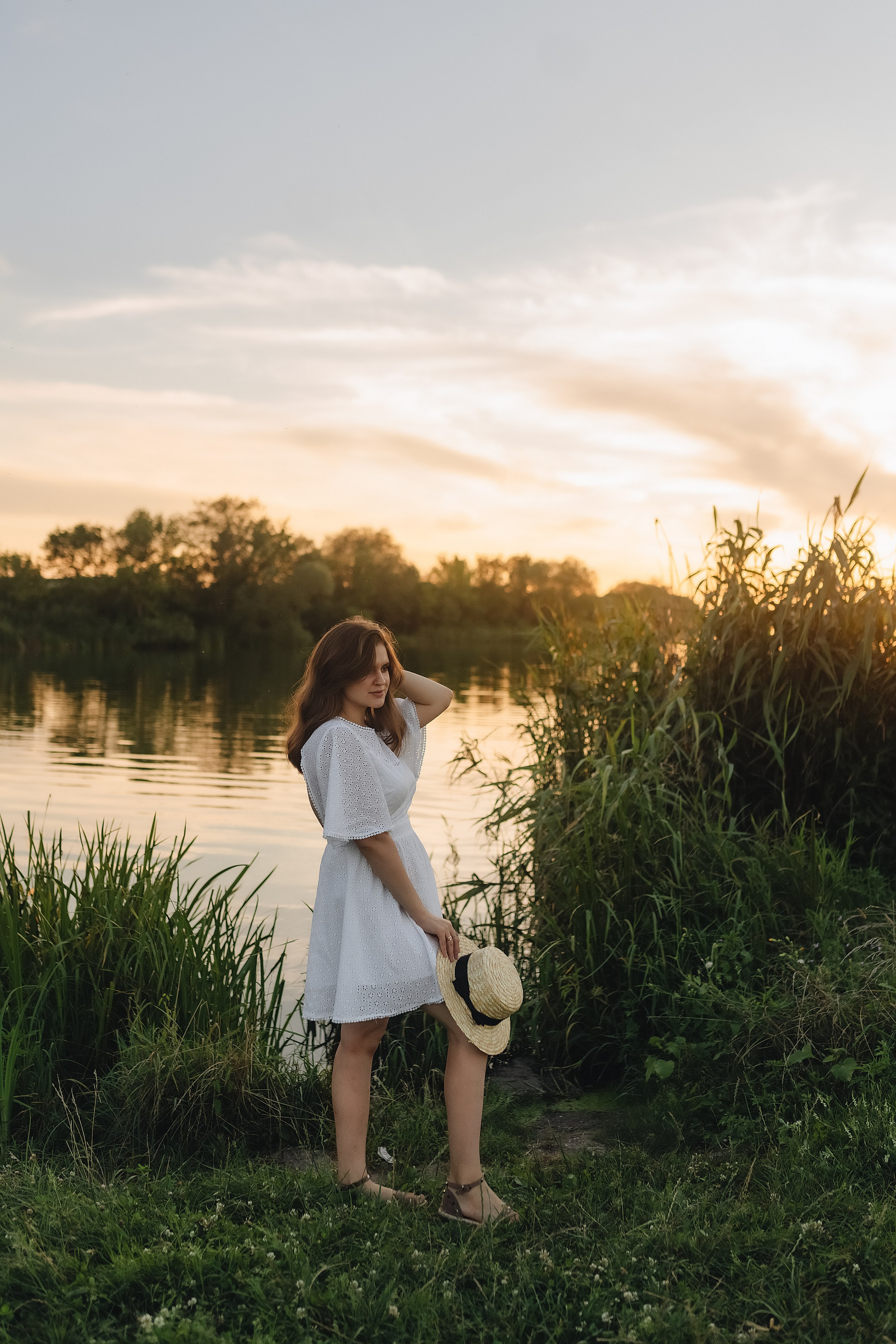 Светлана, Сергей и Женя | Семейная съемка на закате. Фотограф Карина Шмулёва. Воронеж и область