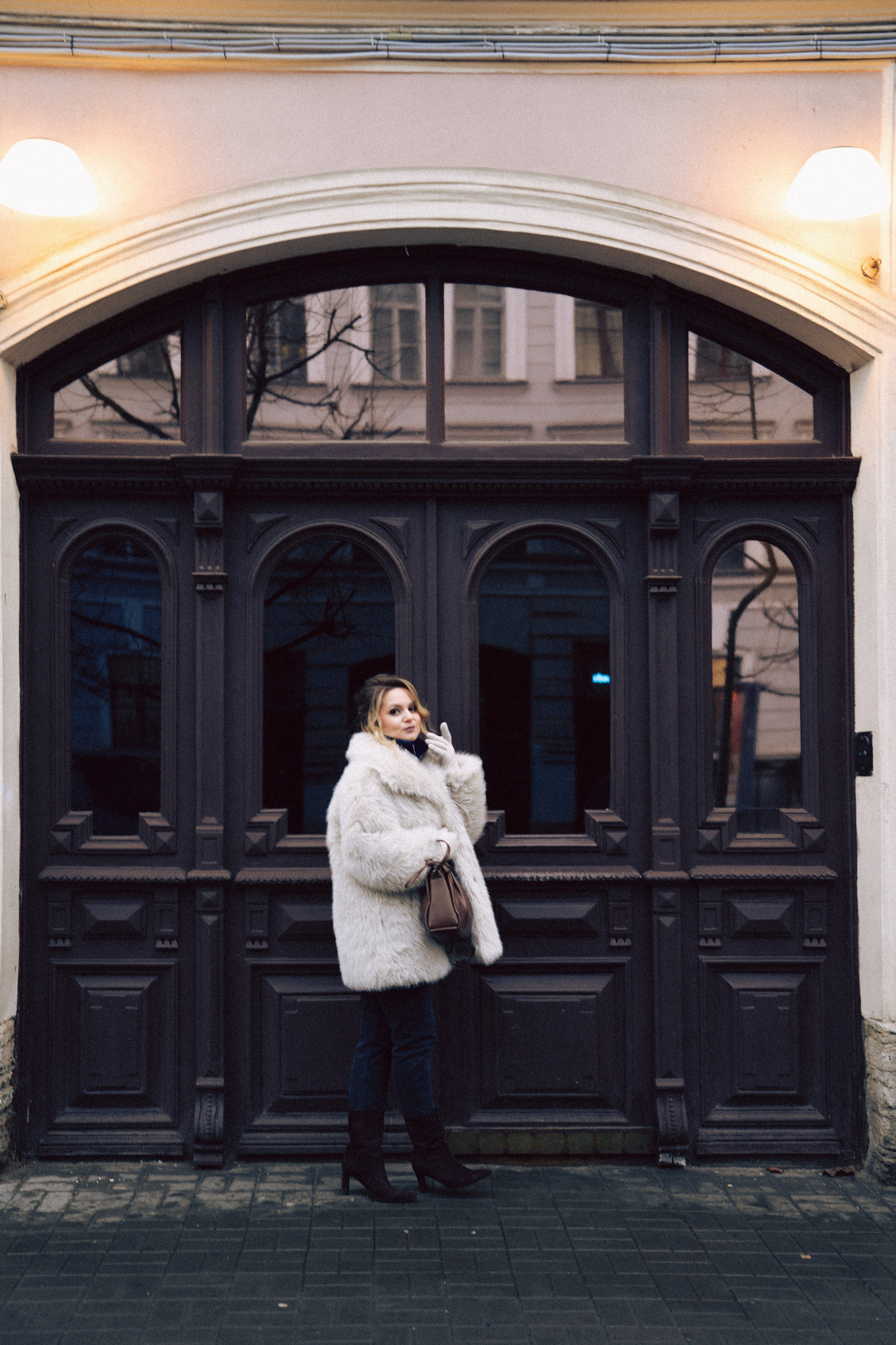 НОВОГОДНЯЯ ФОТОСЕСИИЯ В СТУДИИ ДЛЯ ДЕВУШКИ И ПРОГУЛКА ПО ЧЕРНЫШЕВСКОЙ. Профессиональный фотограф, Санкт-Петербург — Виктория Богомолова