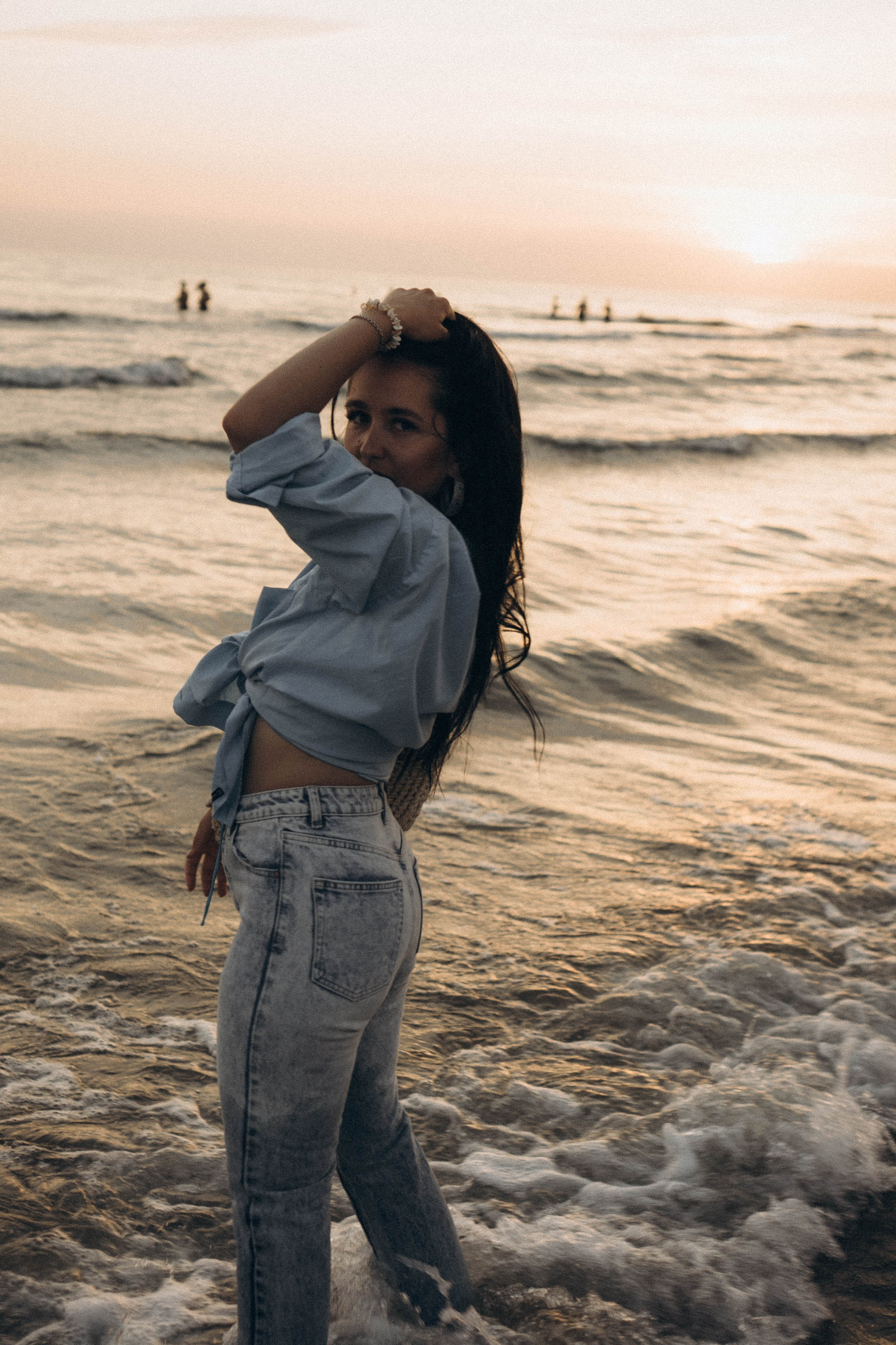 Июльский вечер на берегу черного моря. Профессиональный фотограф, Санкт-Петербург — Виктория Богомолова