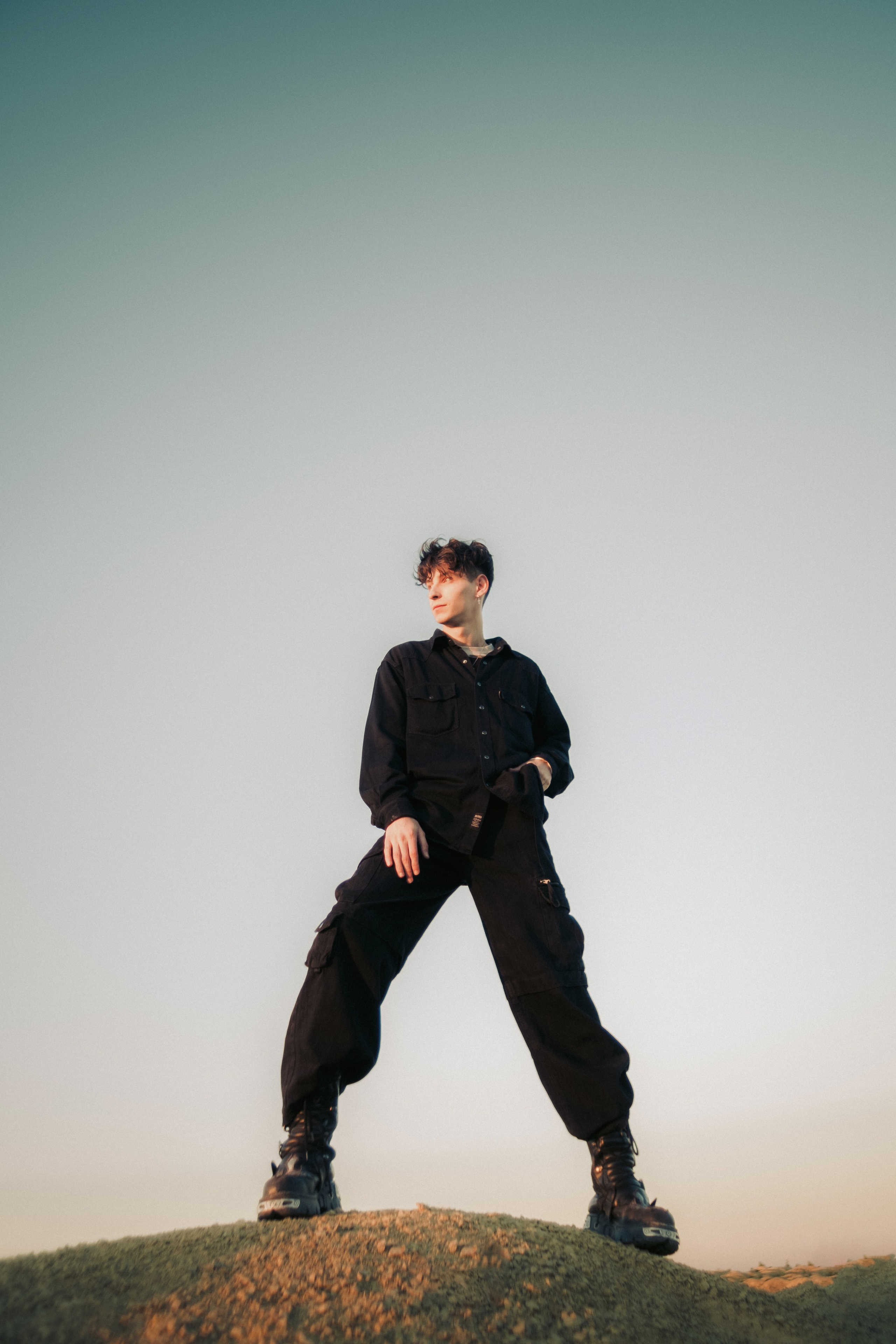 Дима. Рассвет на Борницком карьере. Lickord