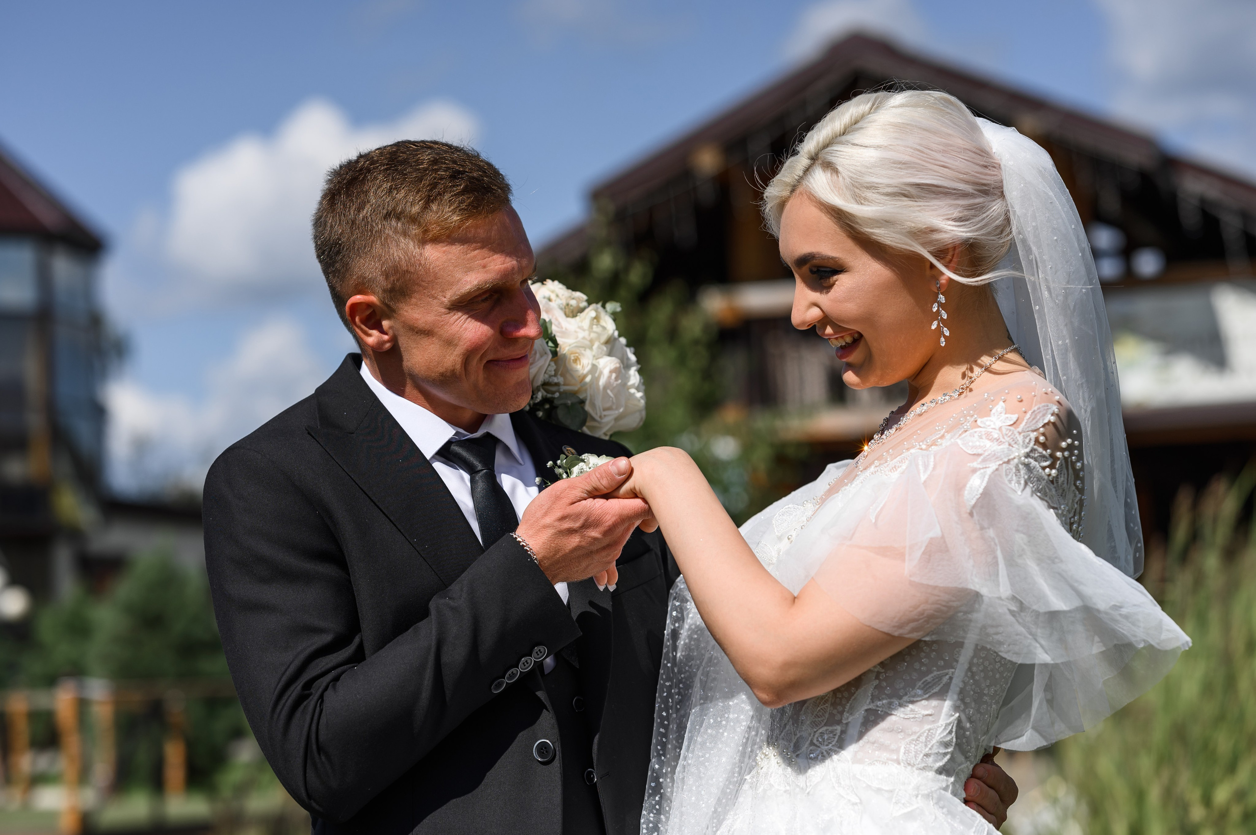 Свадебная фотосессия гостиничный комплекс Бережки Холл. Свадебный фотограф Москва Юрий Кульман