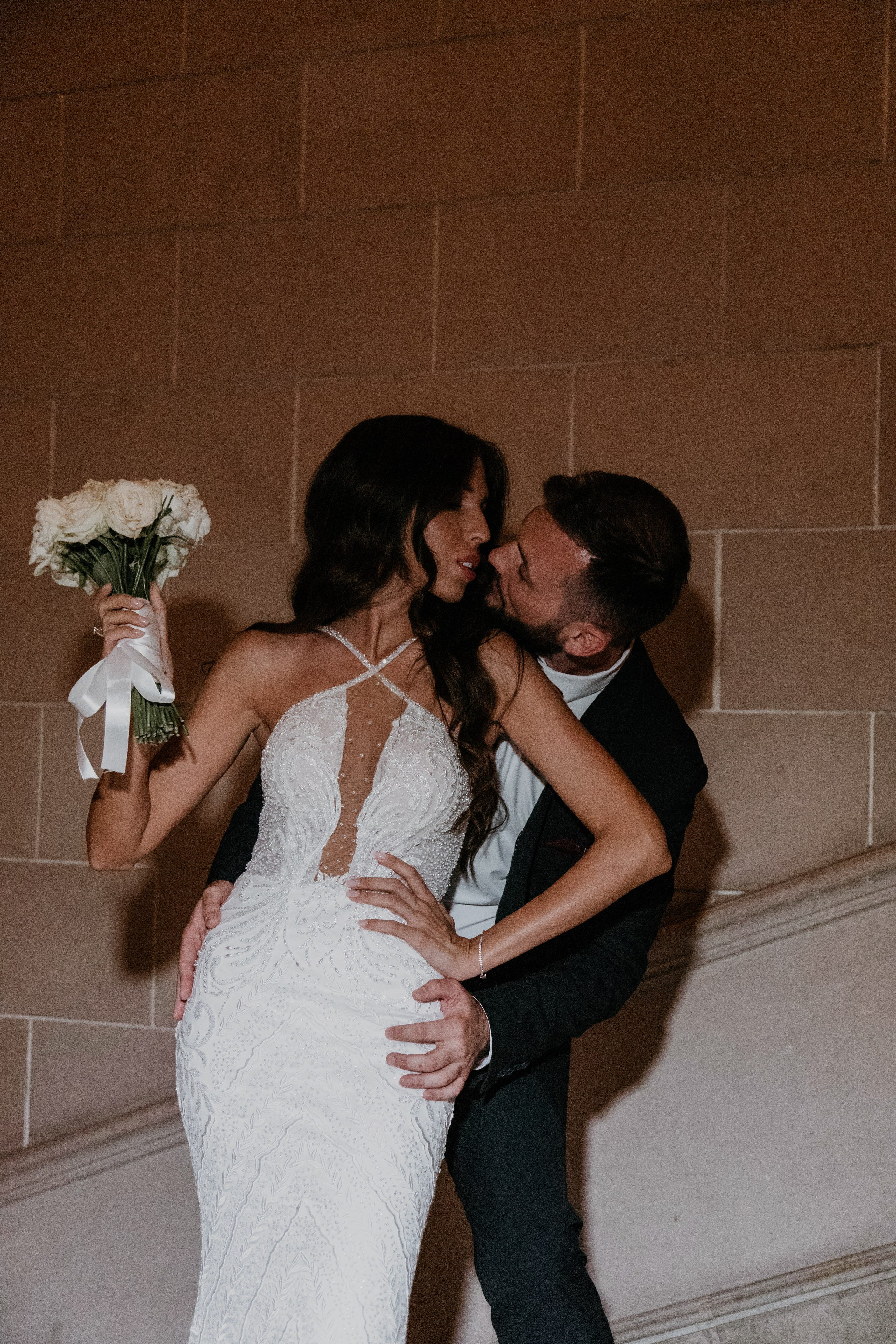 Свадебная фотосессия Амины и Антона в ресторане «Турандот». Фотограф Александра Сыщенко