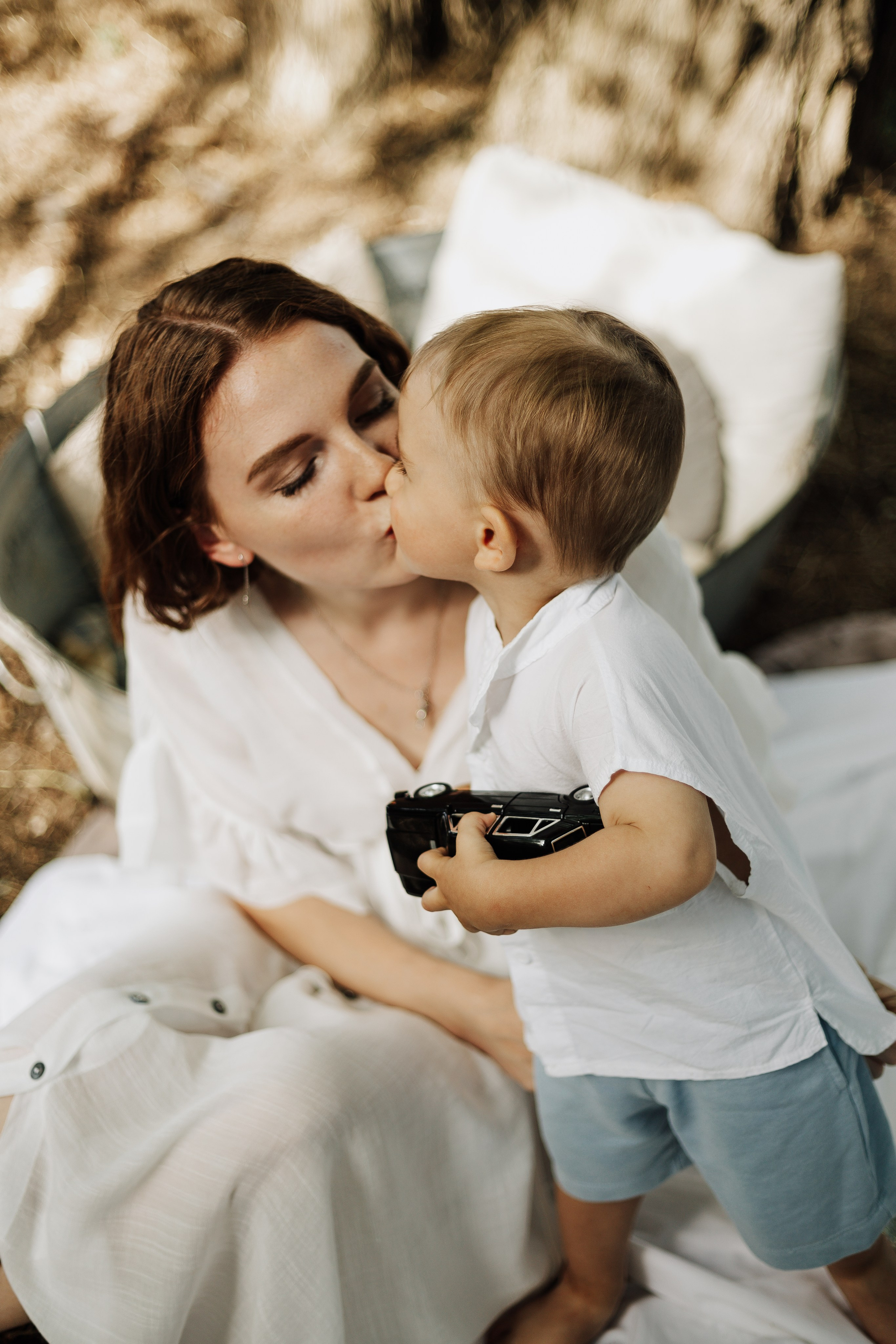 Артем, Вероника и Арсений на пикнике. Фотограф в Крыму | Виктория Нотевская