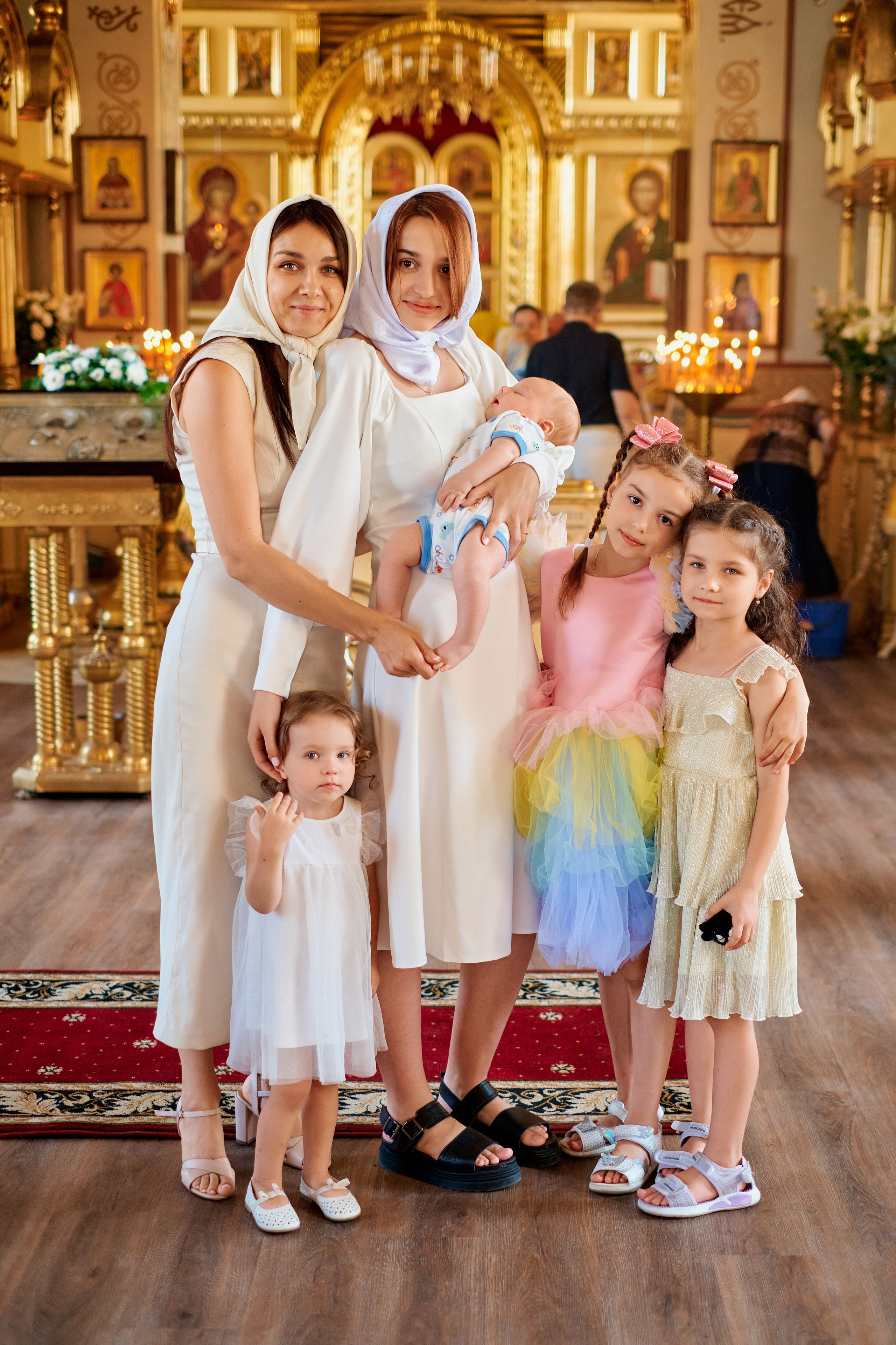 Крестины Григория. Храм святителя Николая Чудотворца. Фотограф Таганрог Анна Трайжон