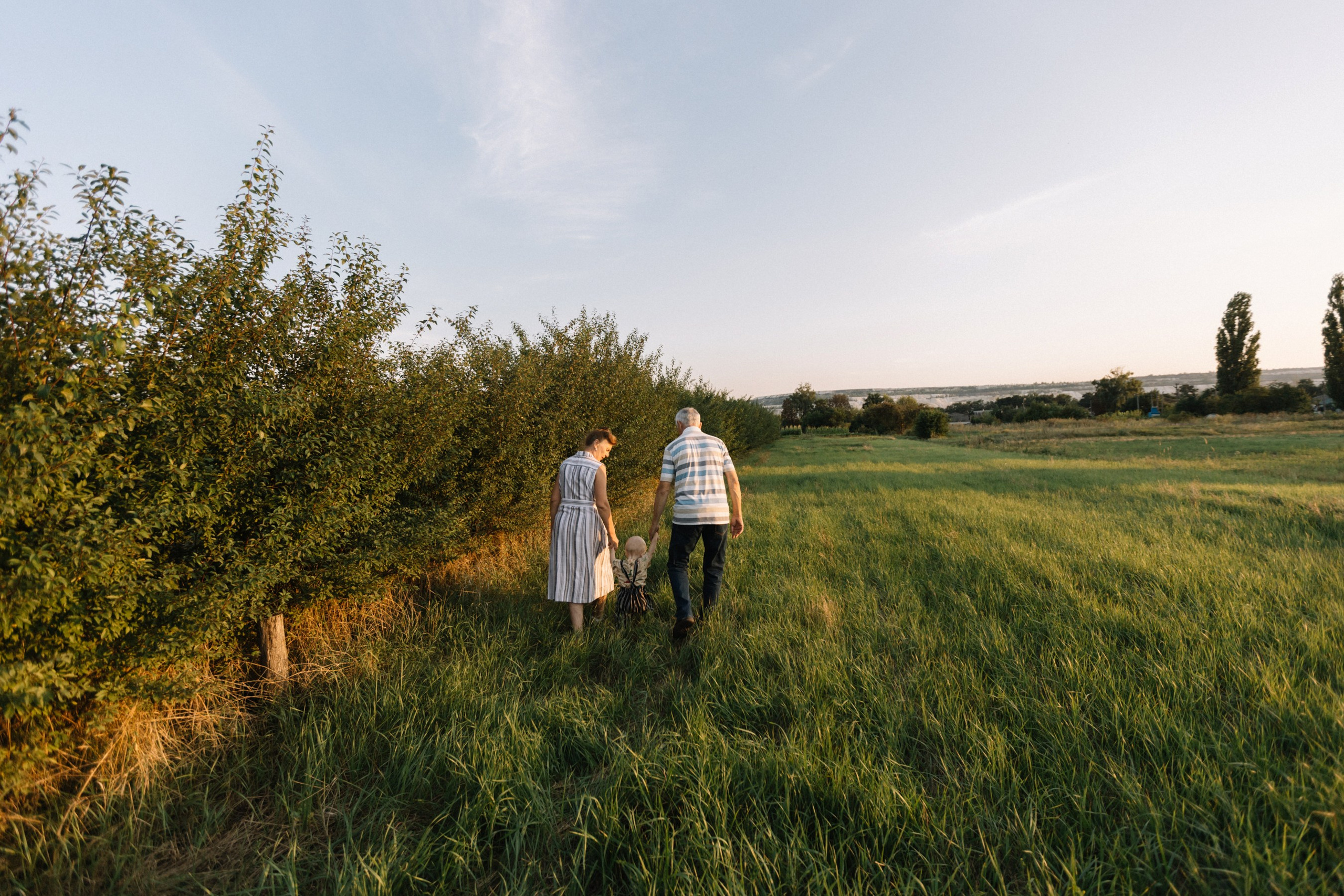 Бабушка и дедушка. Семейный фотограф Губкин/Старый Оскол
