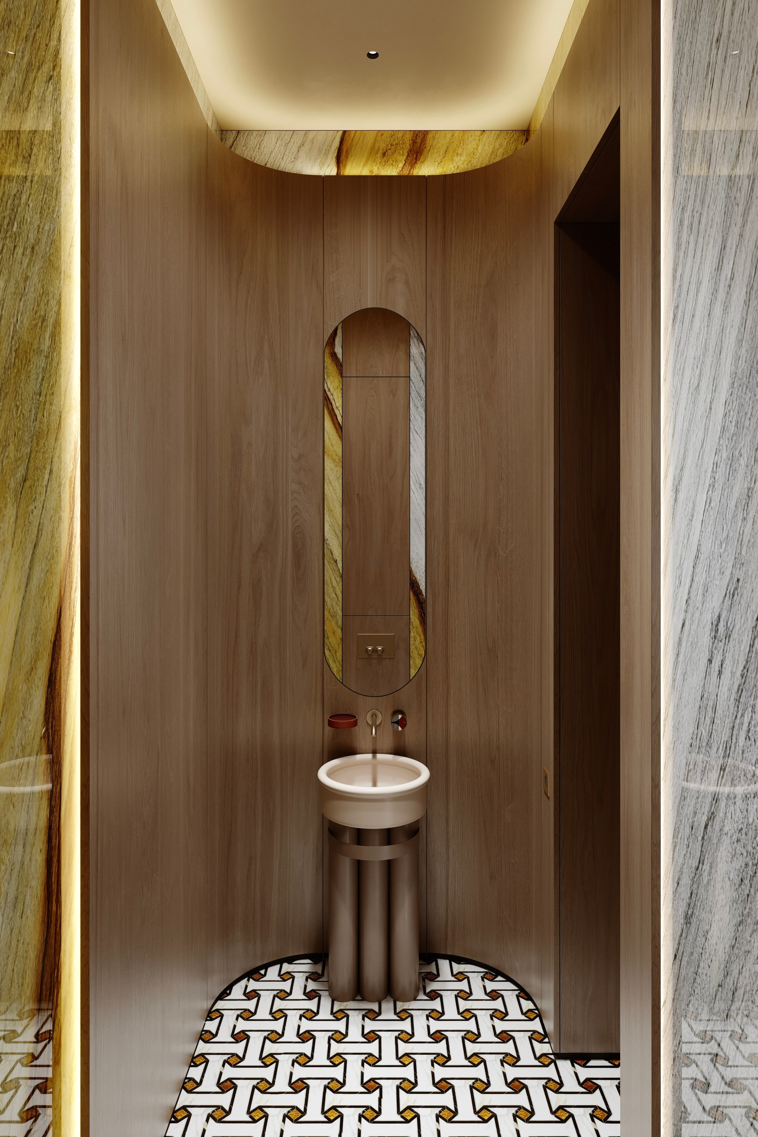 Master bathroom | BURO 13. Середа Юлия | Визуализация