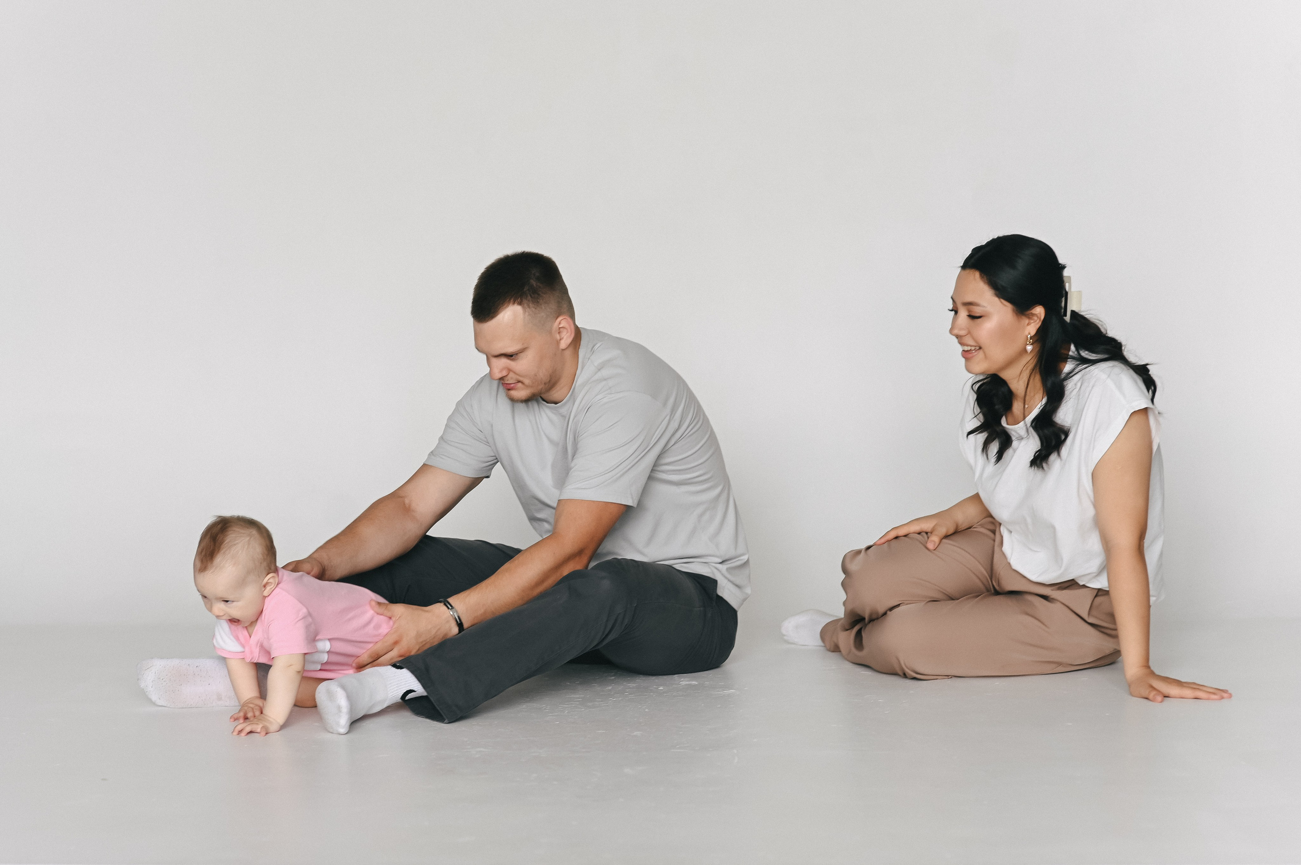 Егор, Лена и Оливия. Свадебный и семейный фотограф Волгоград Москва