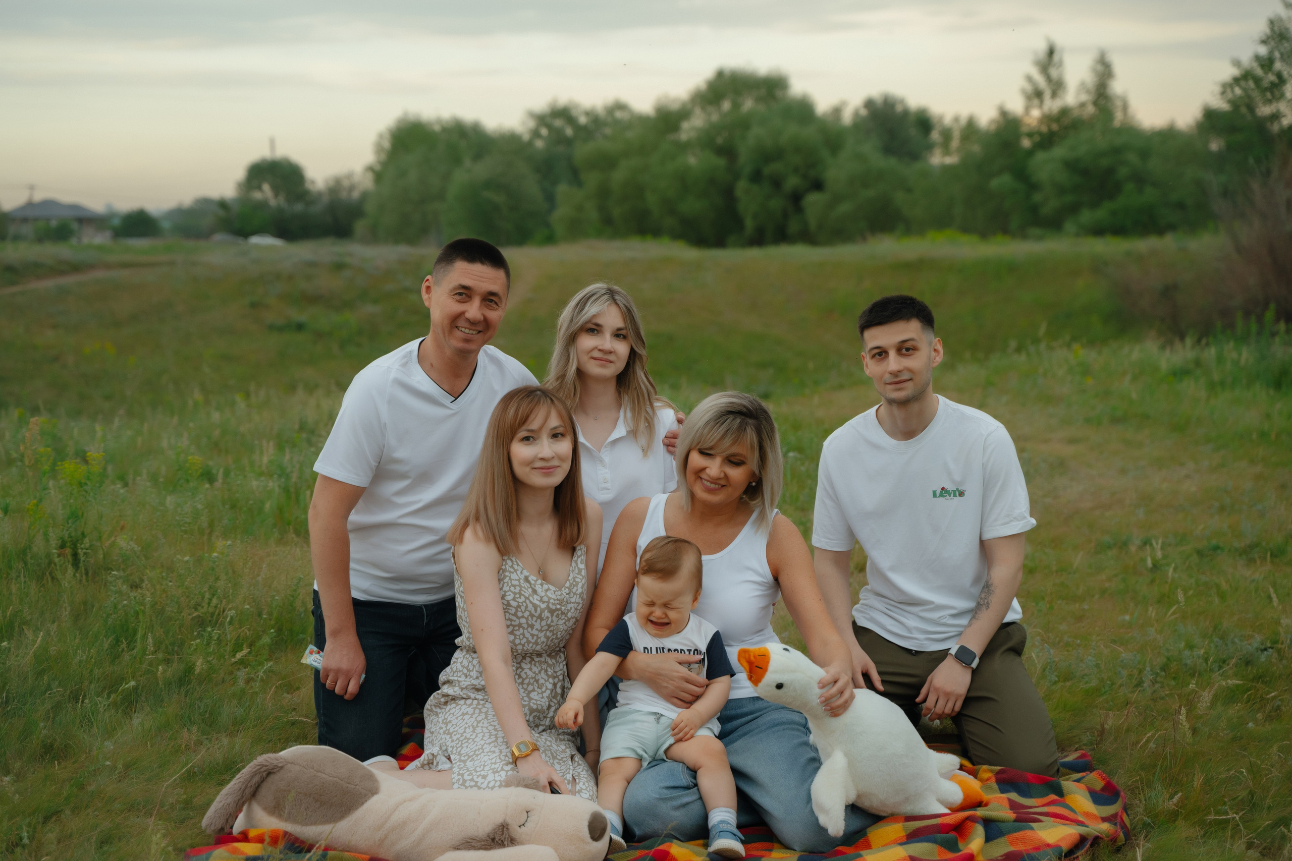 Большая семья. Фотограф Санкт-Петербург