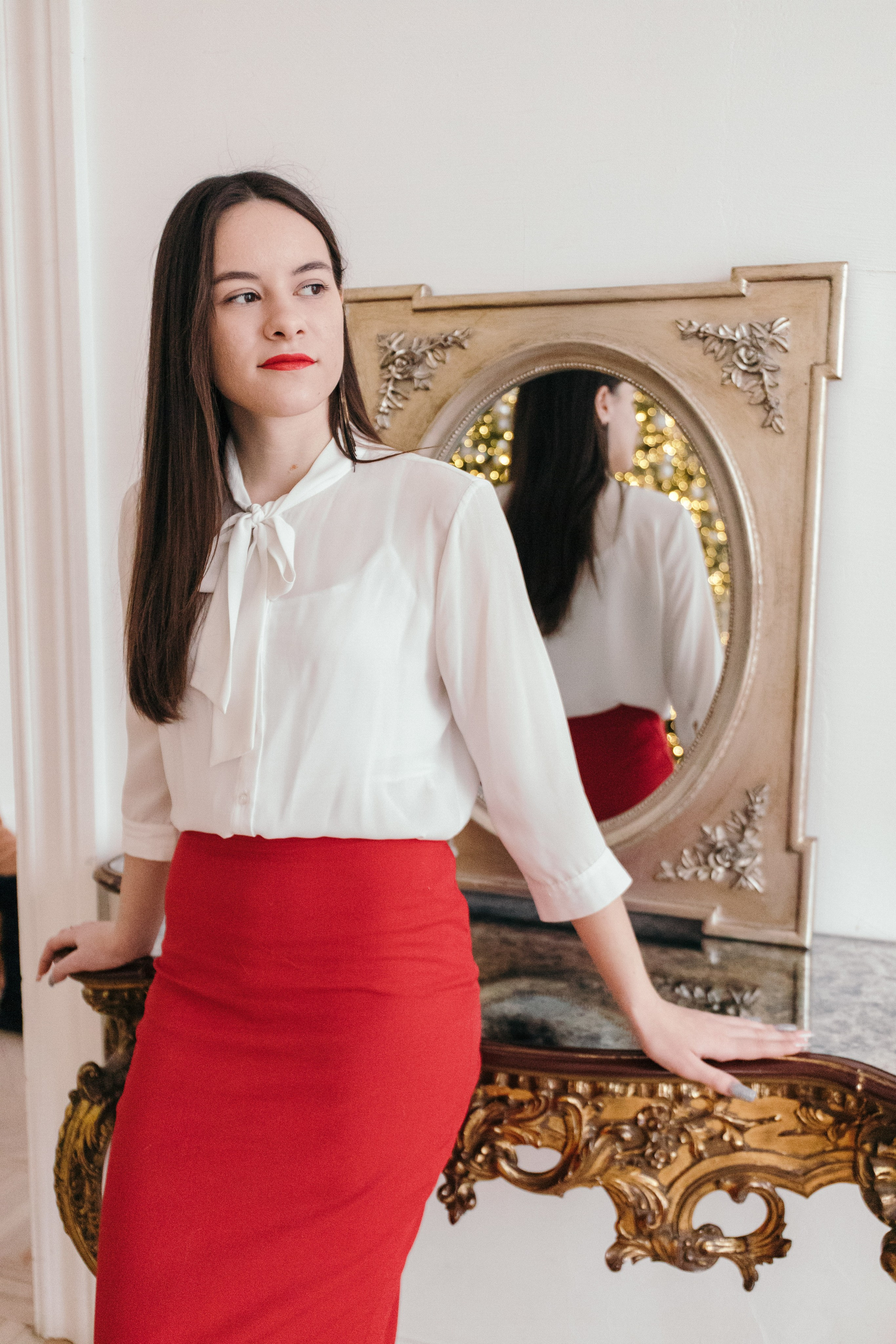 Семья в красном. Фотограф Елена Балакина (Челябинск)