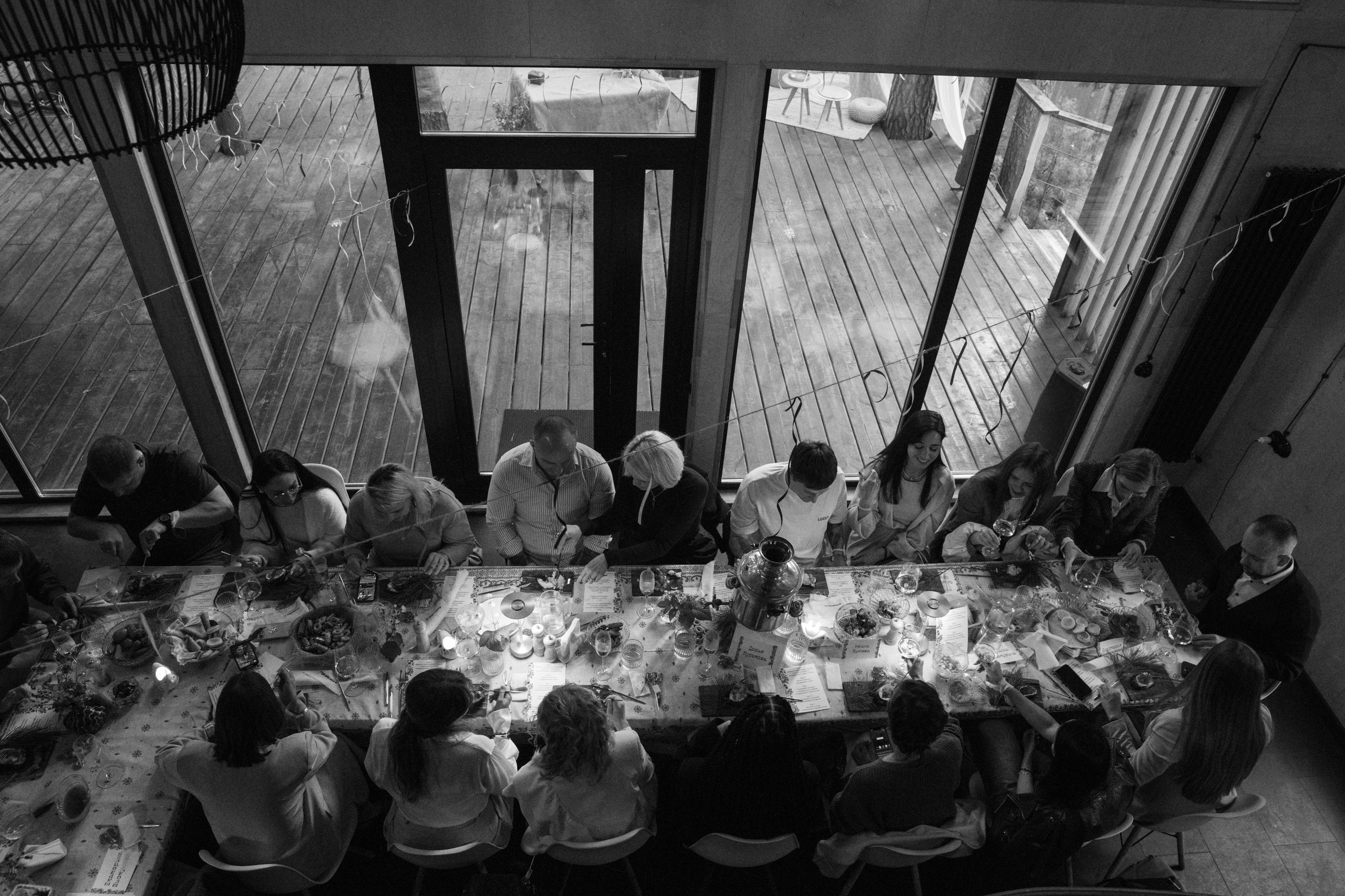 Званый ужин от гастрокафе «Sentori». Свадебные фотографы в г. Сургут Маркова Наталья и Замахина Елена