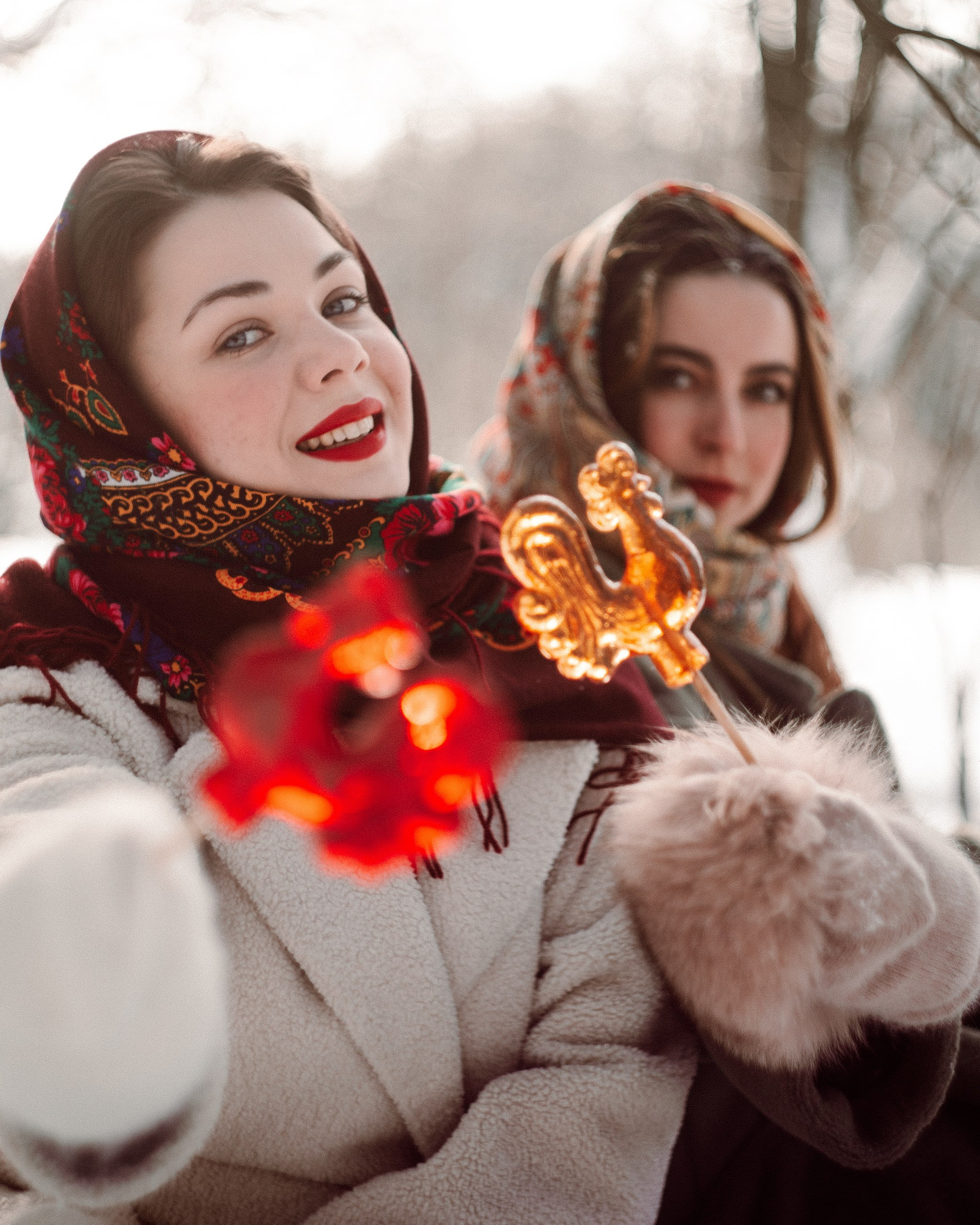 Сёстры. Масленица. Анастасия Турсунова арт-фотограф в Москве