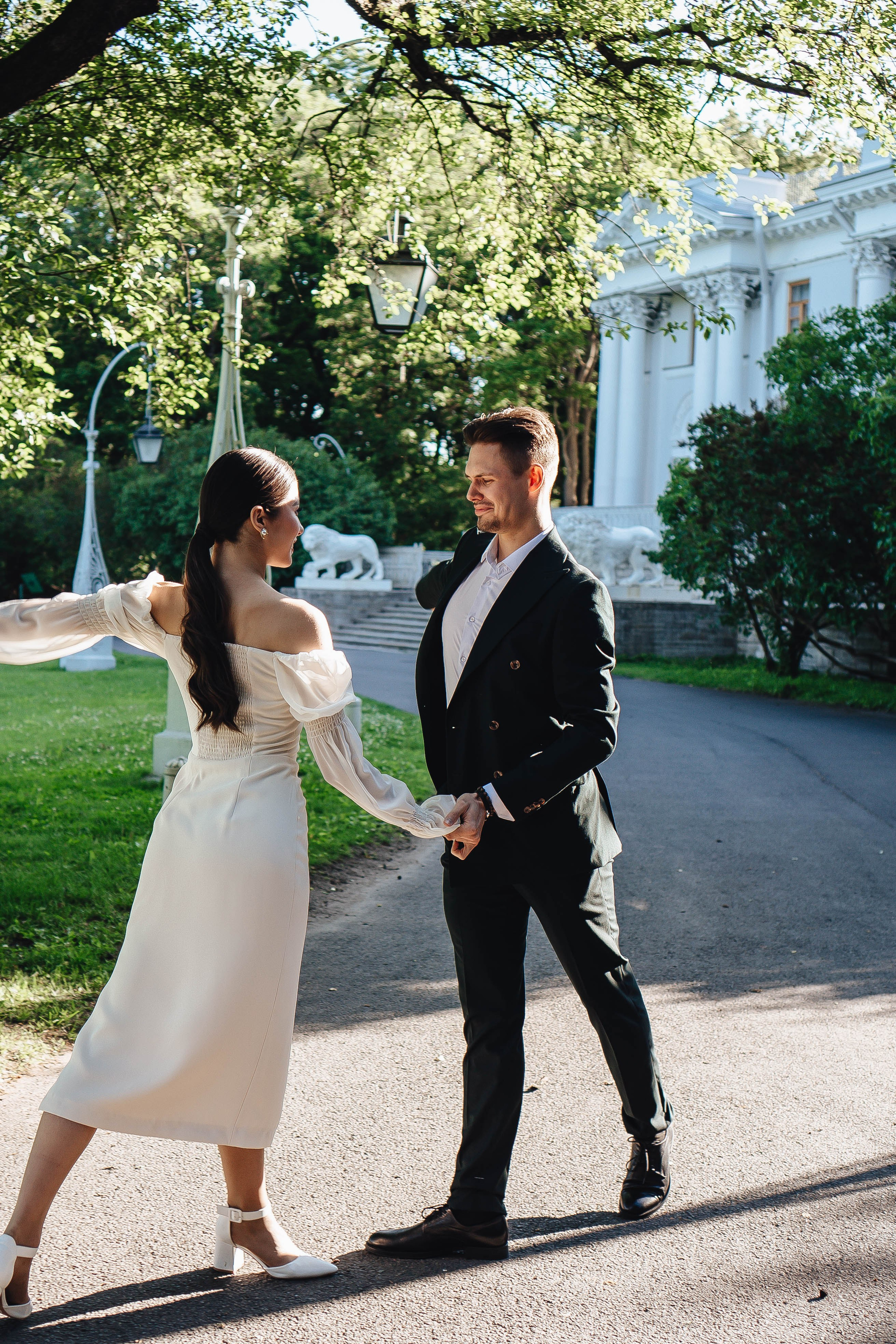 СВАДЕБНАЯ СЬЕМКА НА РАССВЕТЕ НА ЕЛАГИНОМ ОСТОРОВЕ. Профессиональный фотограф, Санкт-Петербург — Виктория Богомолова