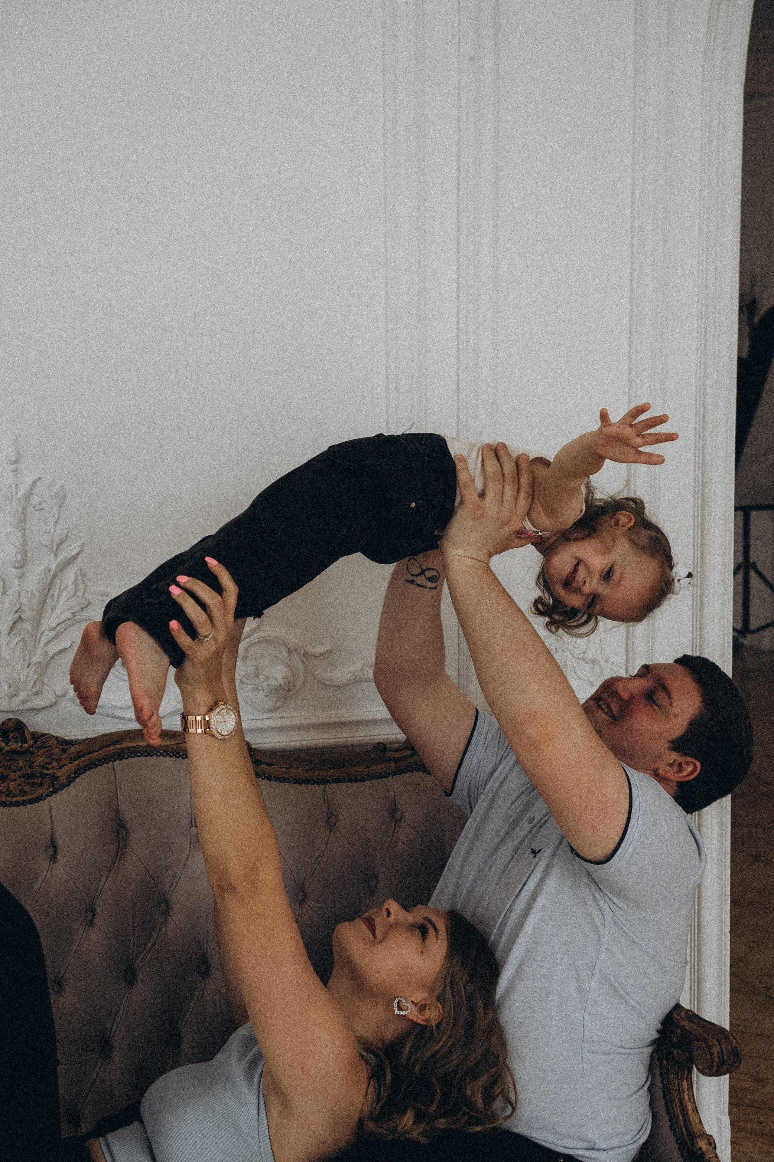 Семейная история в студии. Профессиональный фотограф, Санкт-Петербург — Виктория Богомолова