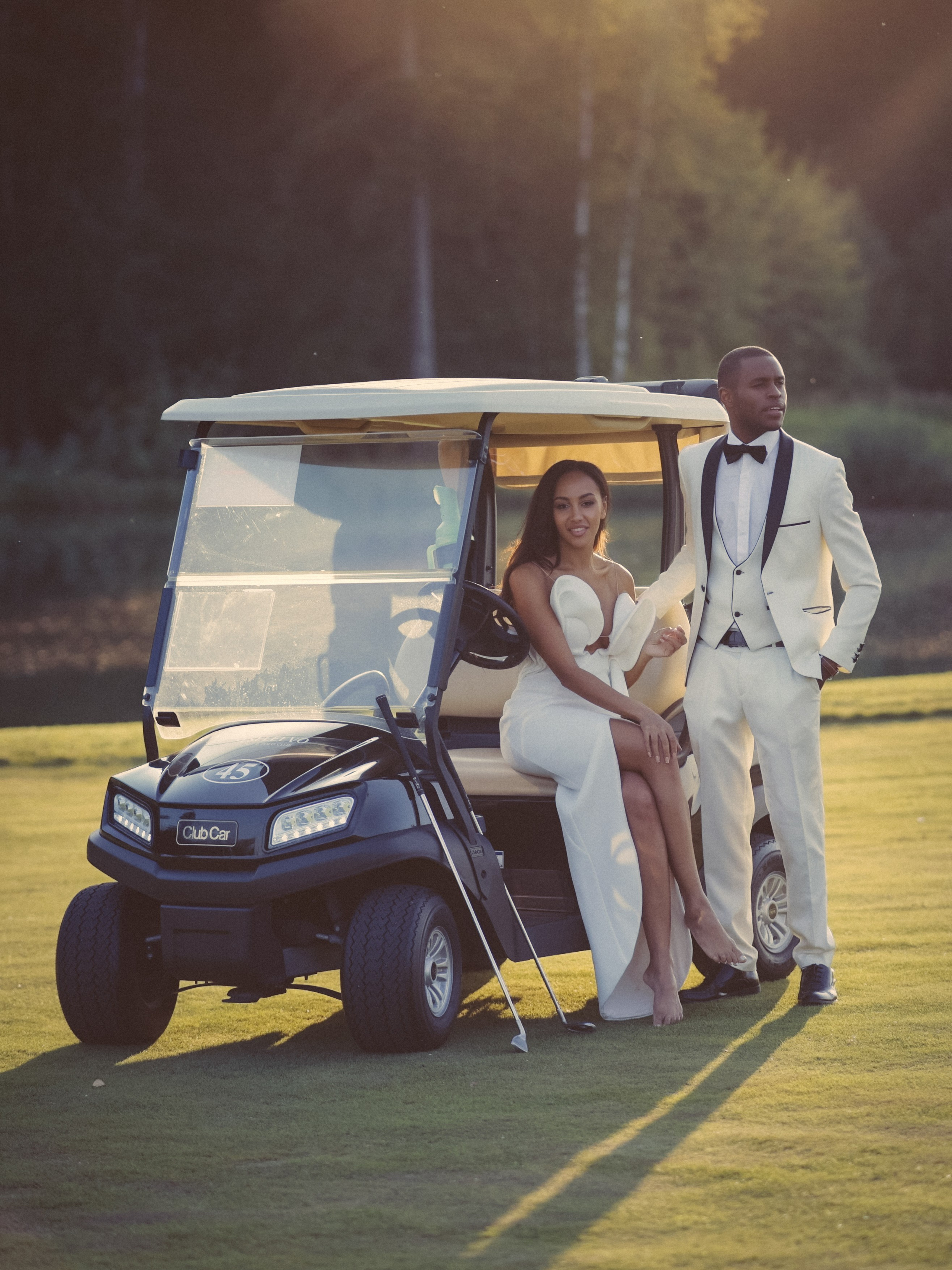 Golfing. VICTORIA KRASILNIKOVA