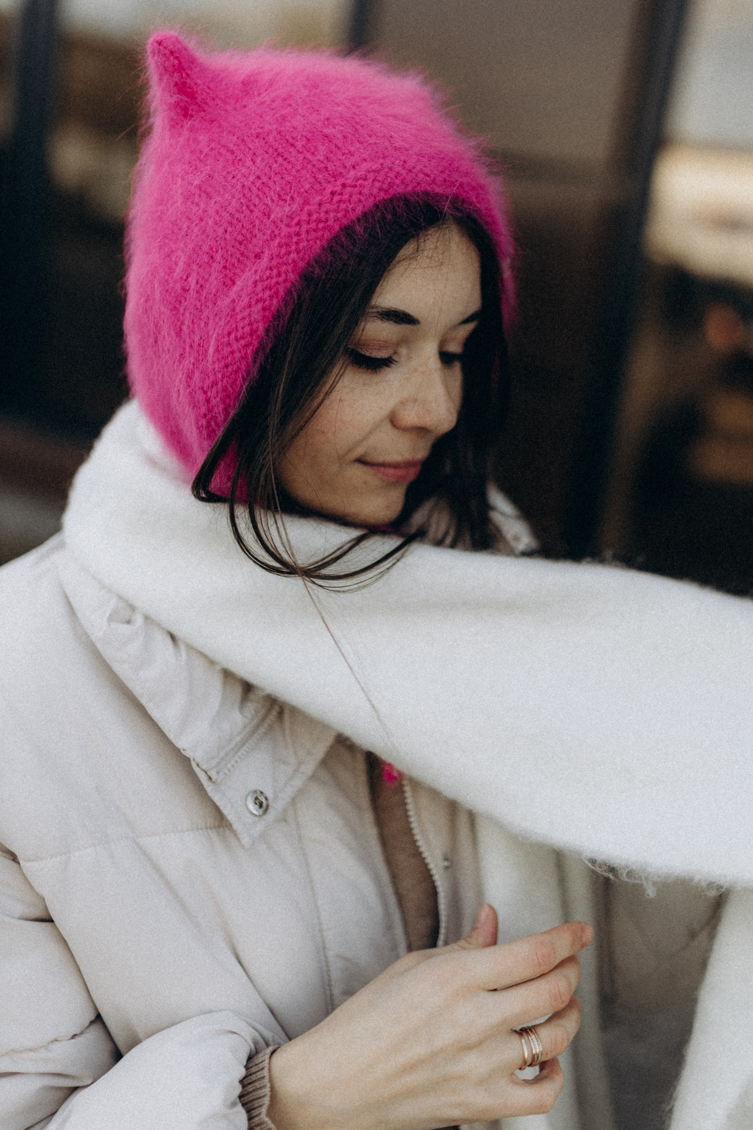 Полина. Вязальщица шапок. Фотограф НОГИНСК, Москва, Анастасия Белая