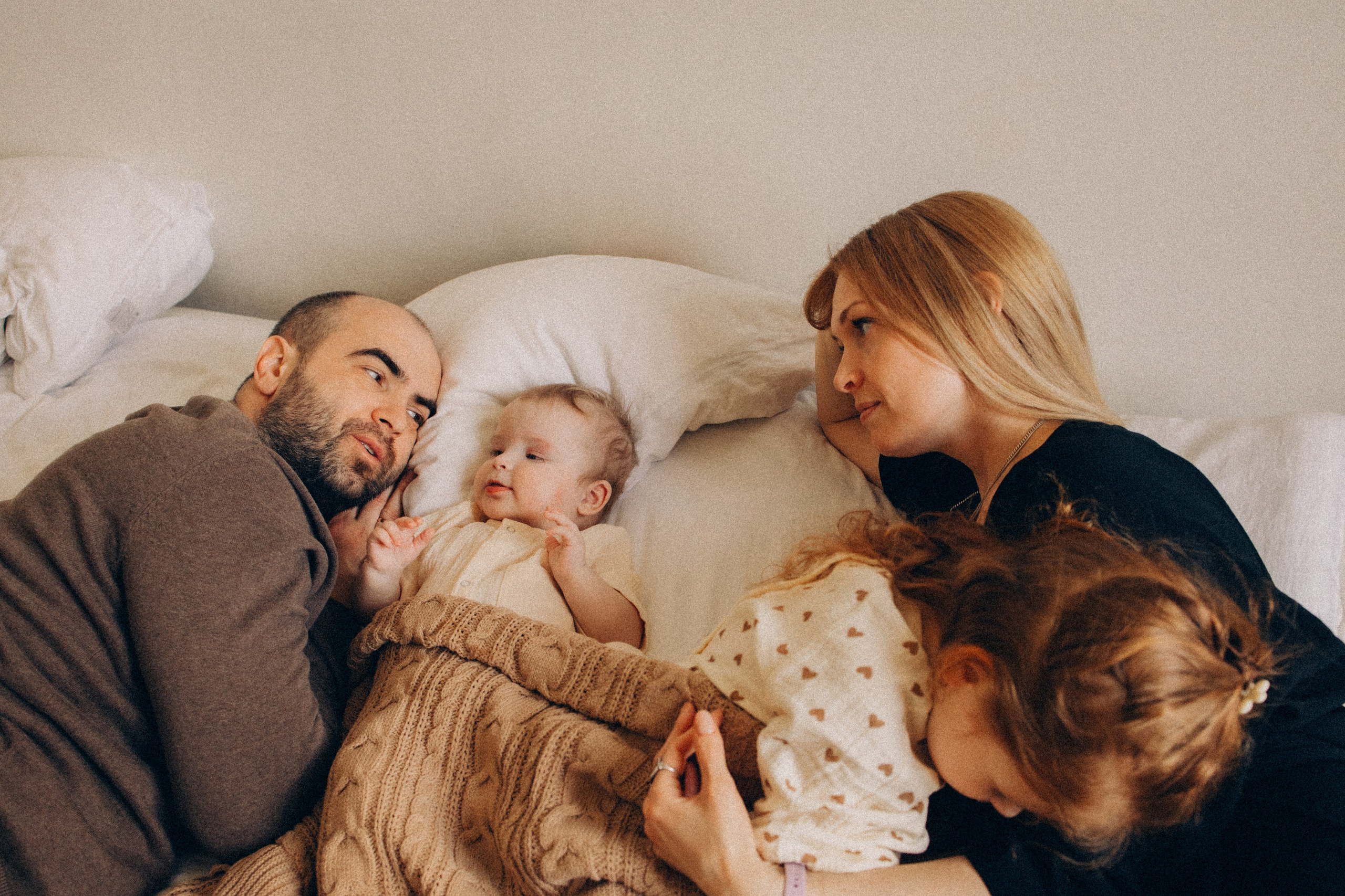 Саша, Лена, Лера и Тимофей. Семейный фотограф Москва