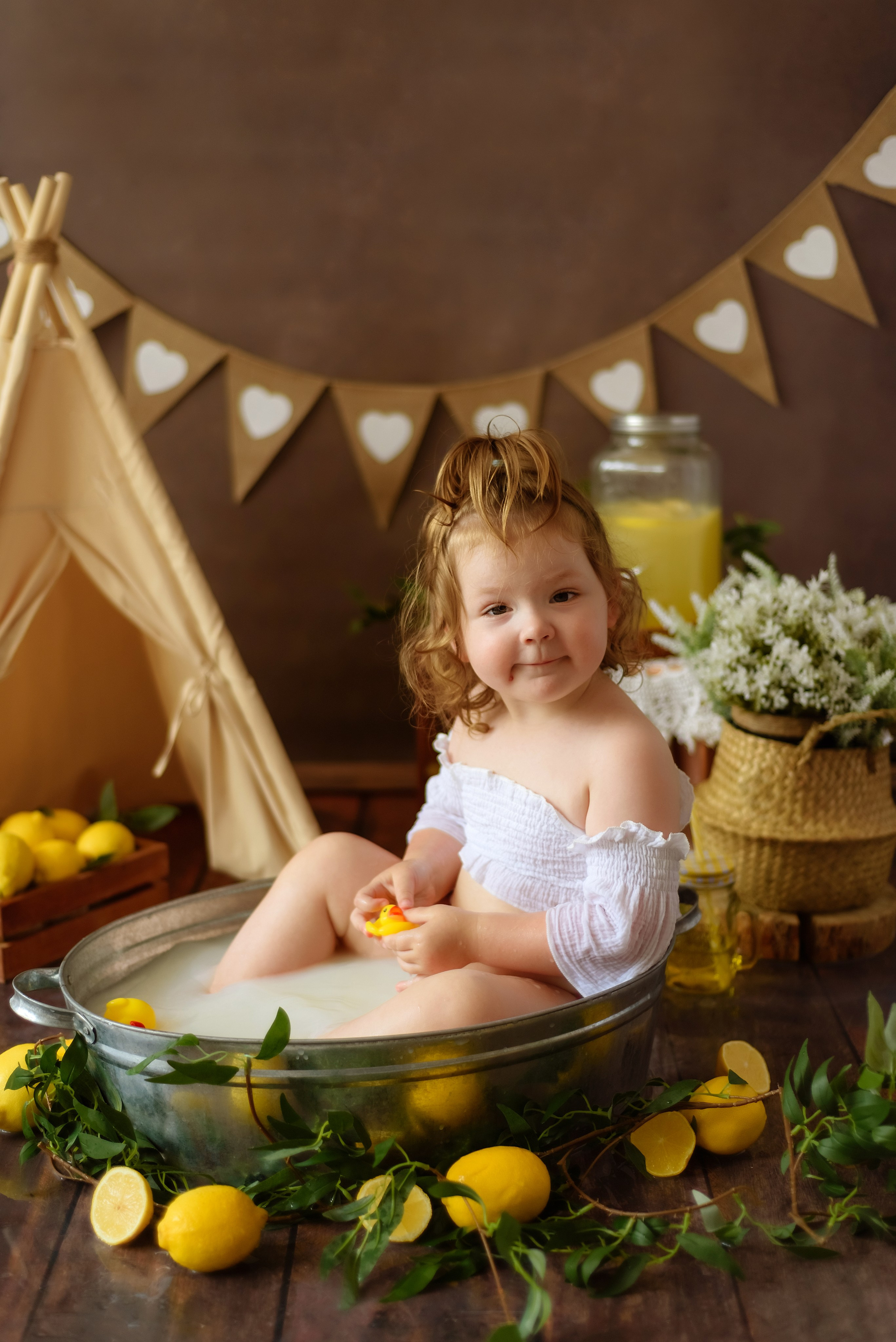 Фотопроект «Лимончики» Алиса. Детский Фотограф |Фотограф на годик в Брянске Ирина Романова