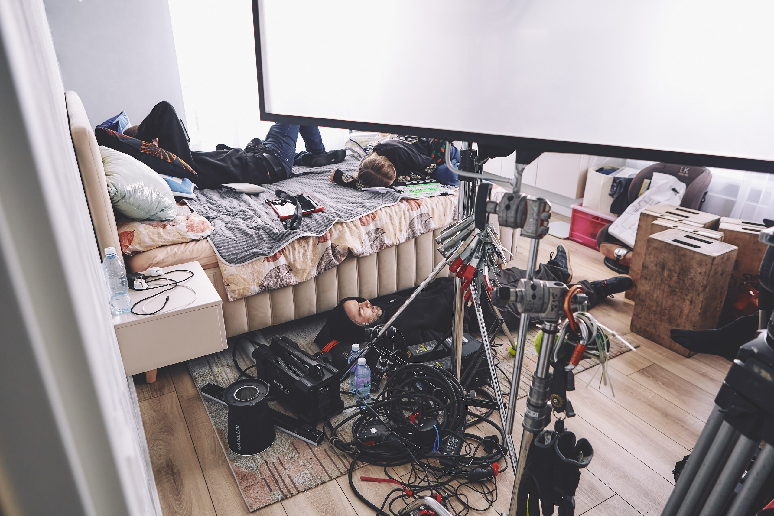 Backstage. Visual artist Konstantin KoT