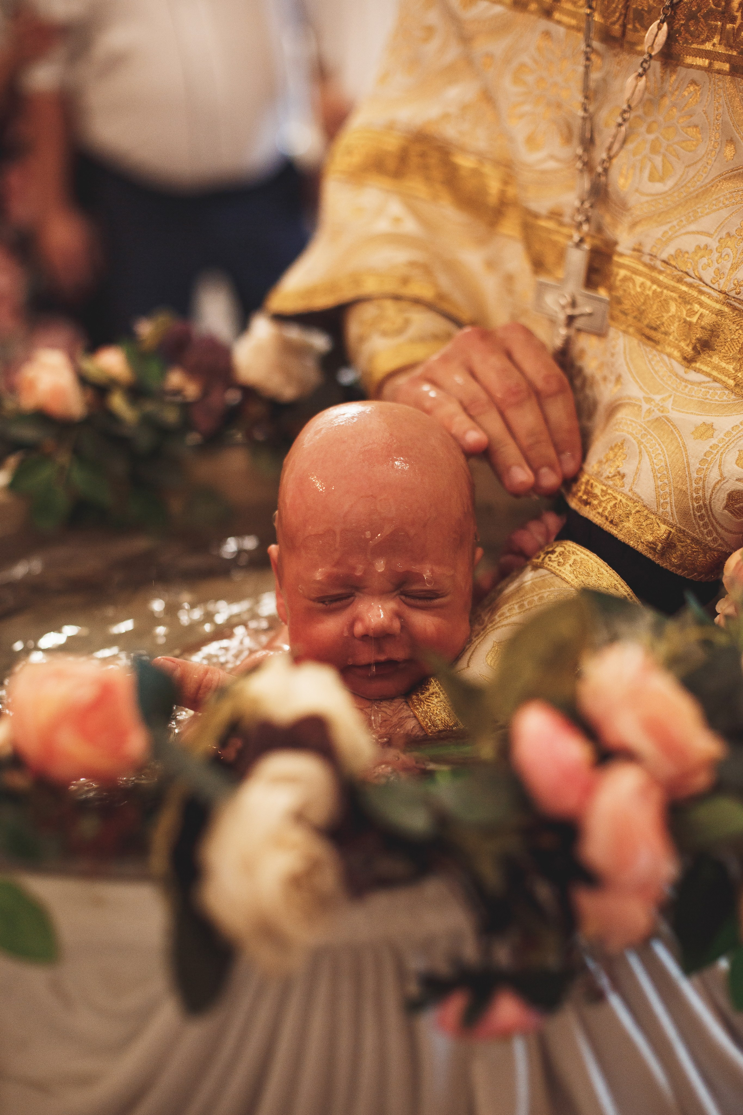 Фотосъёмка крещения в Преображенском Соборе в Белгороде. 