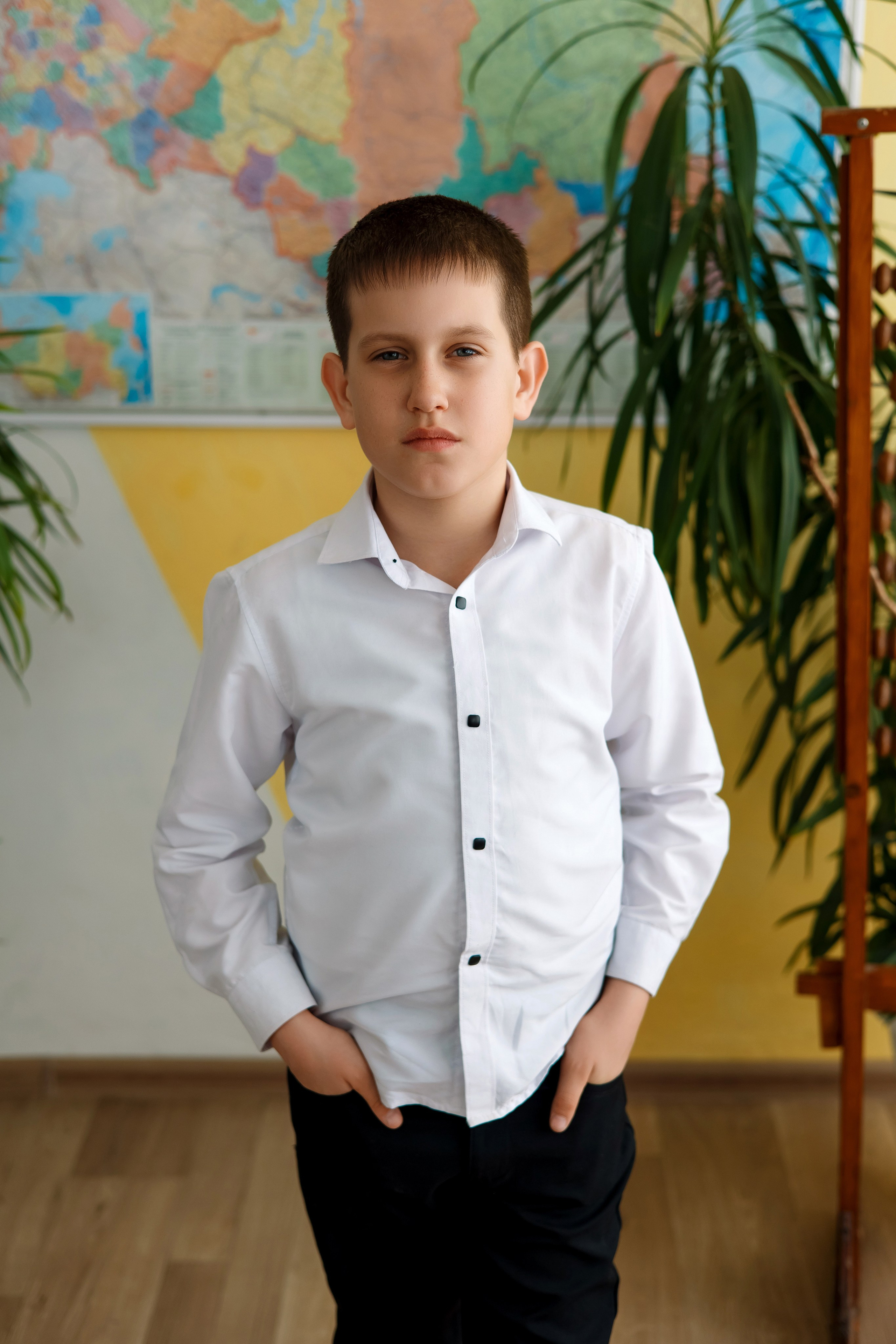 4 класс с. Барабаш. Фотограф Любовь Корниенко, Примоский край