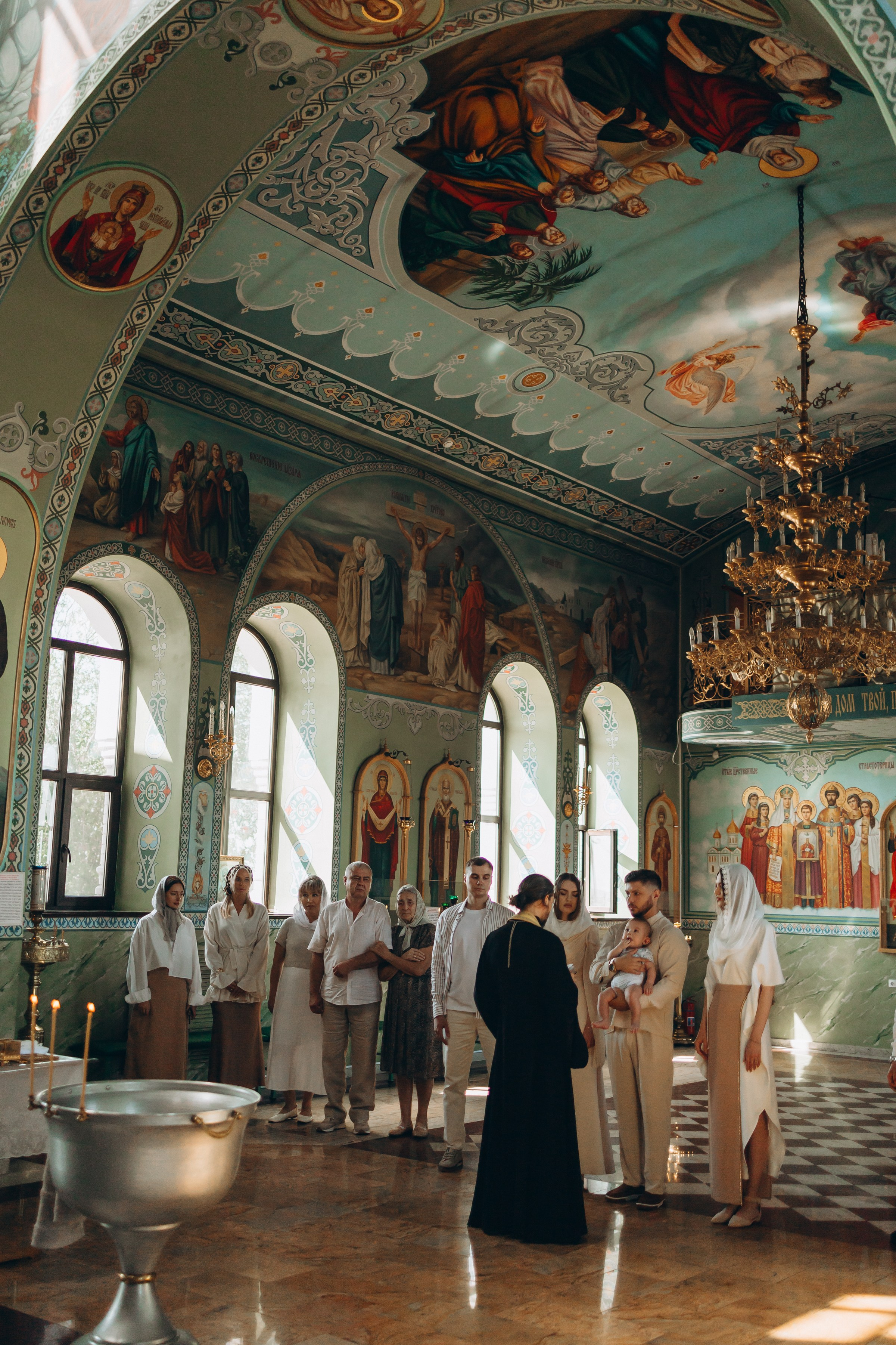 Крещение Родиона. Семейный фотограф в Волгодонске Краченцева Анна