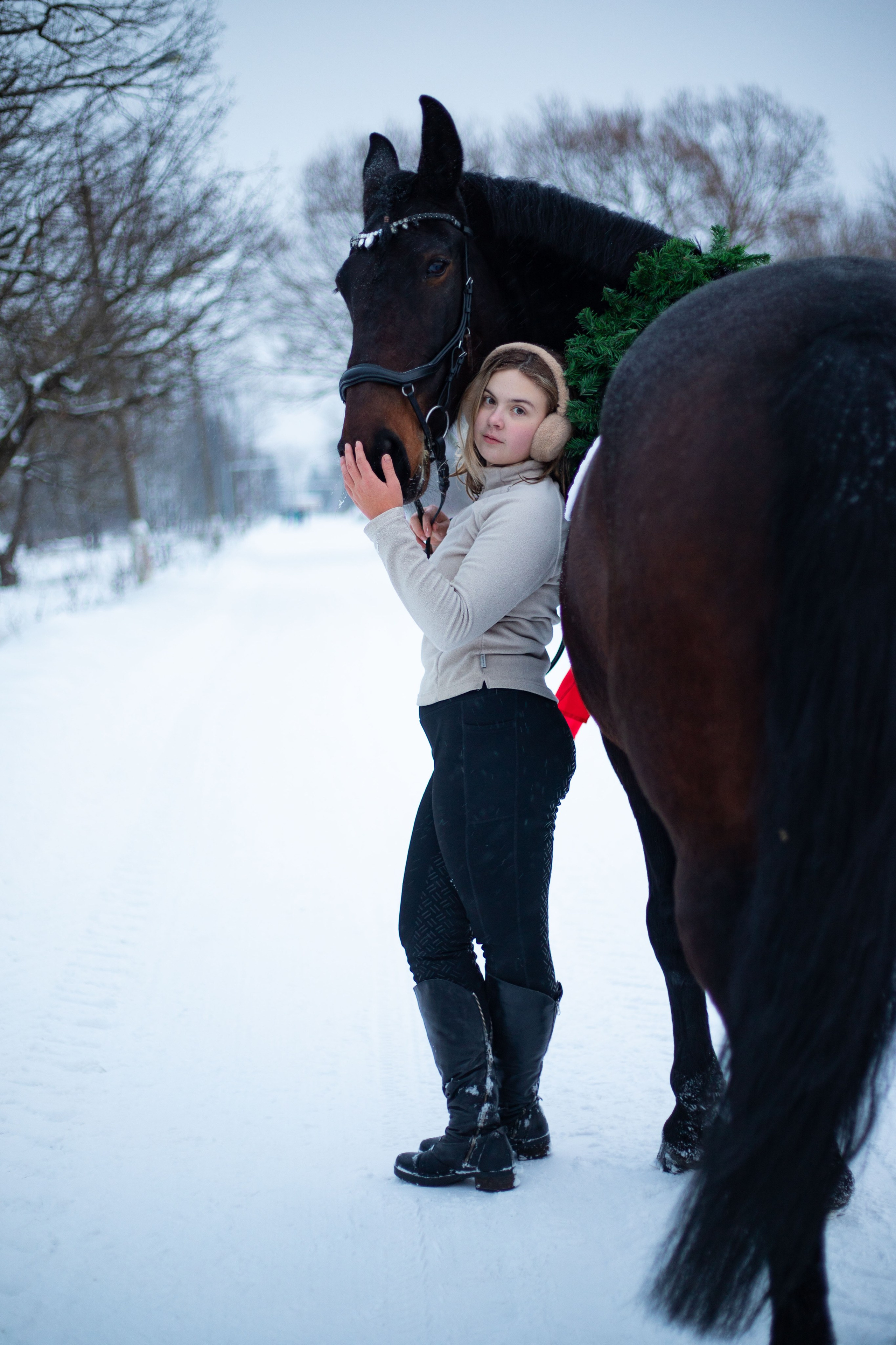 Съемка с лошадьми. Женский и семейный фотограф в Москве Лисовская Юлия