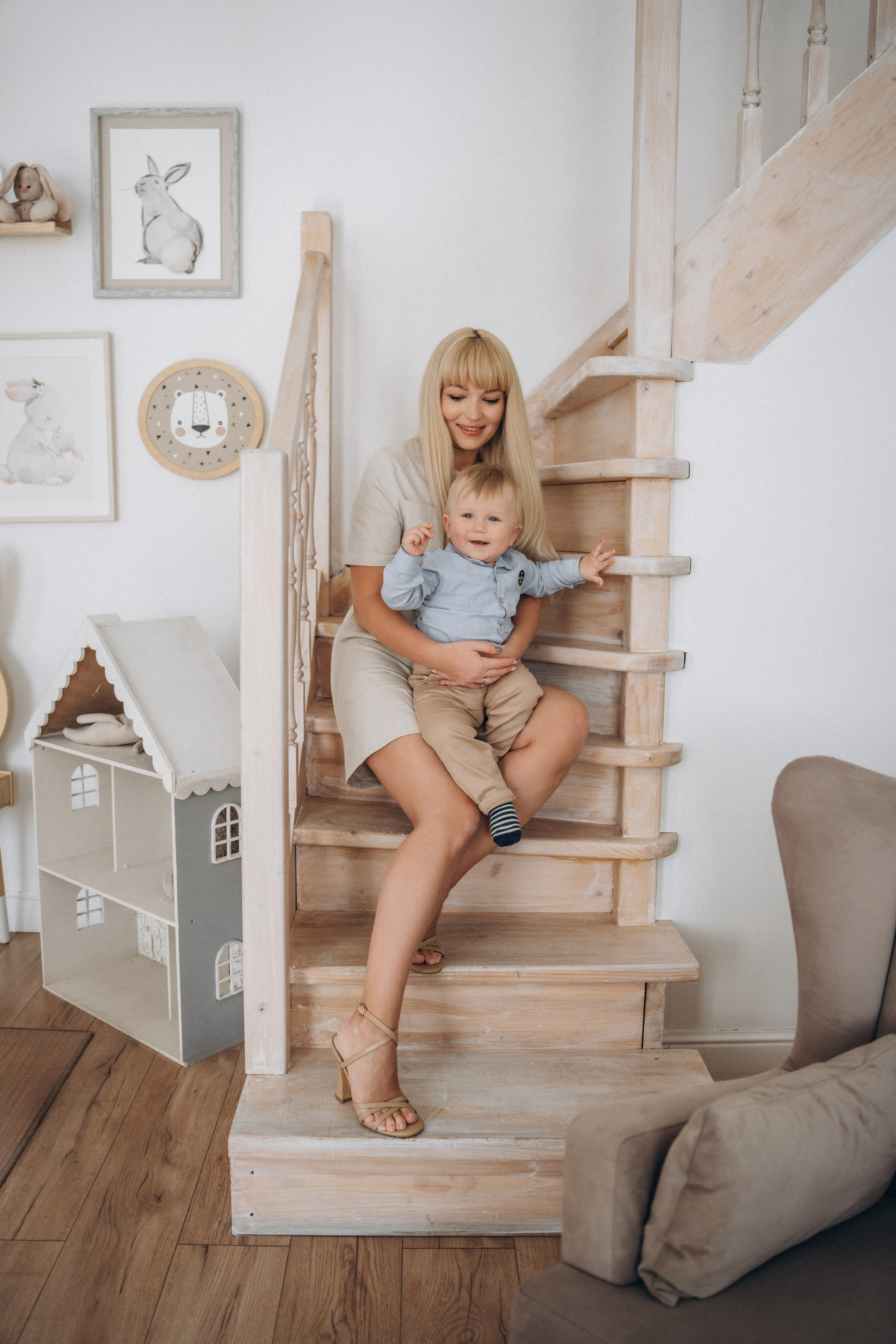 Family Varichevi. Photographer Olga Rubtsova in the UAE and Russia