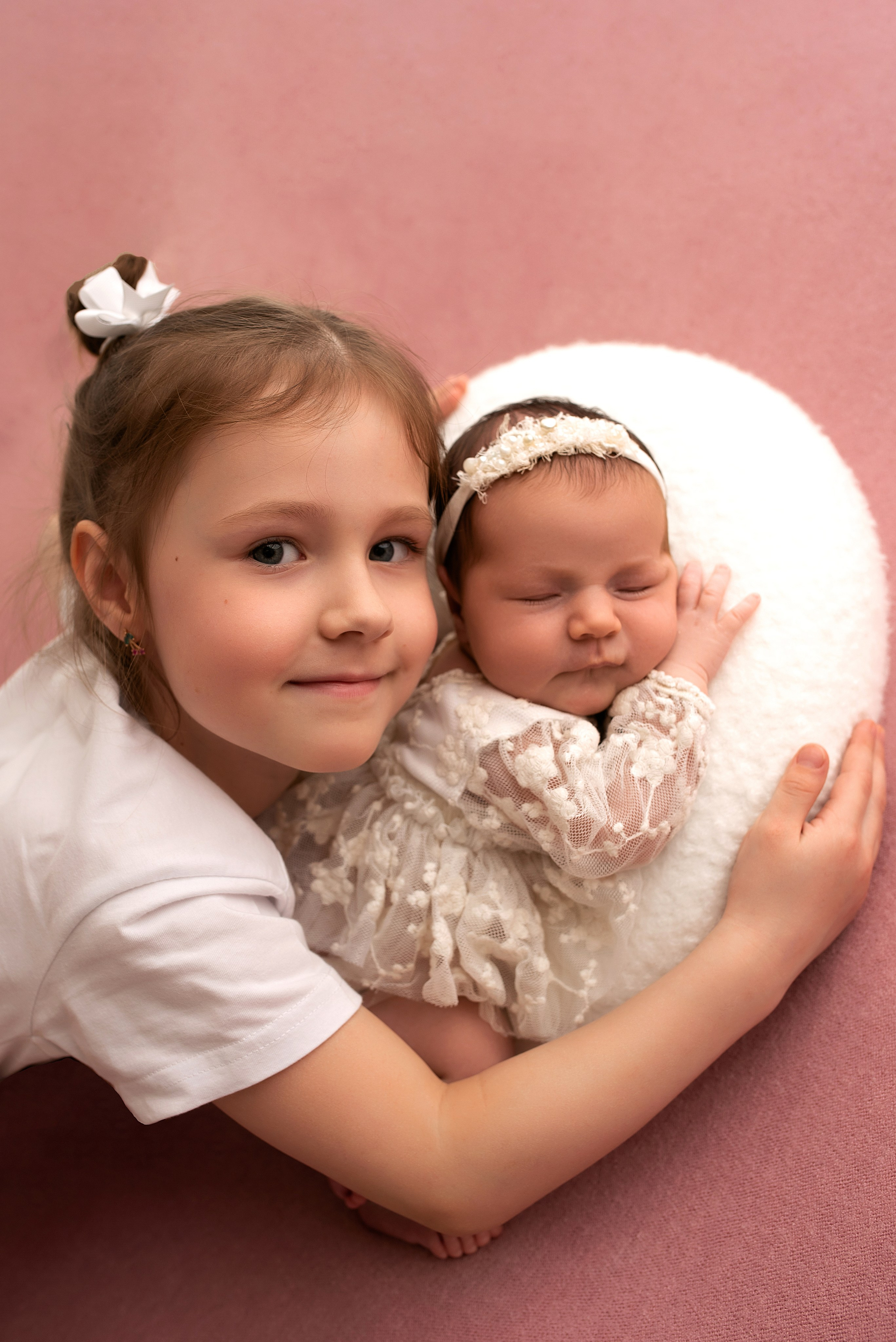 Новорождённые девочки. Детский фотограф новорождённых в Минске Боровик Екатерина