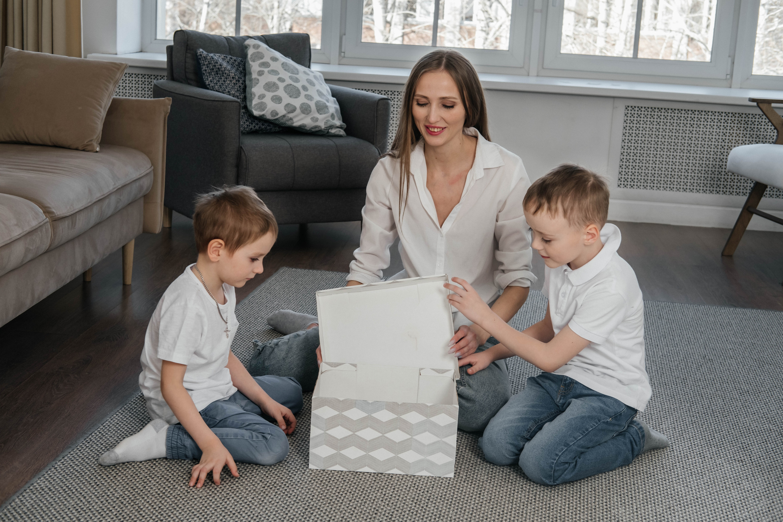 Семья Белобровых. Фотограф Троицк Челябинская область Анастасия Штаер