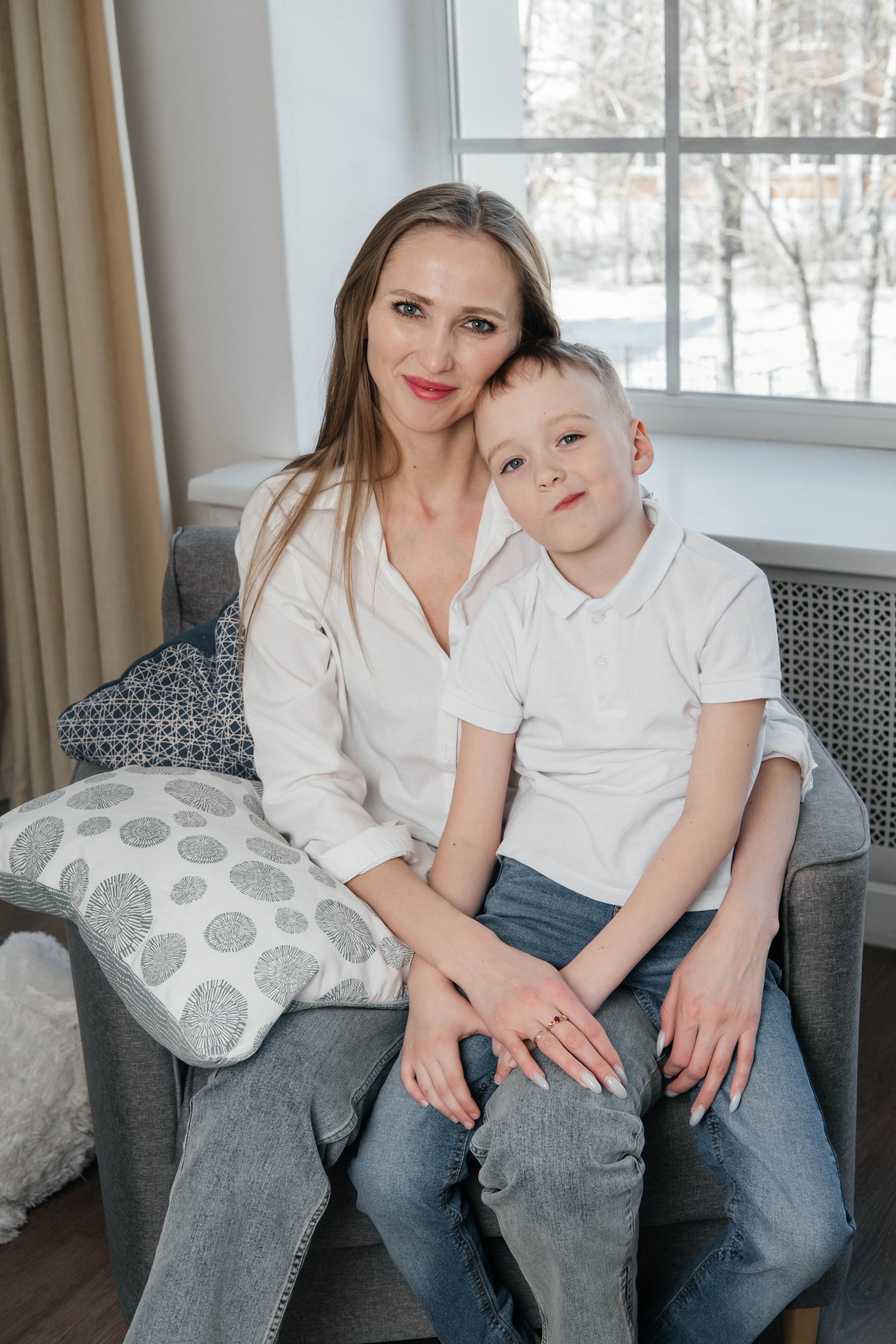 Семья Белобровых. Фотограф Троицк Челябинская область Анастасия Штаер