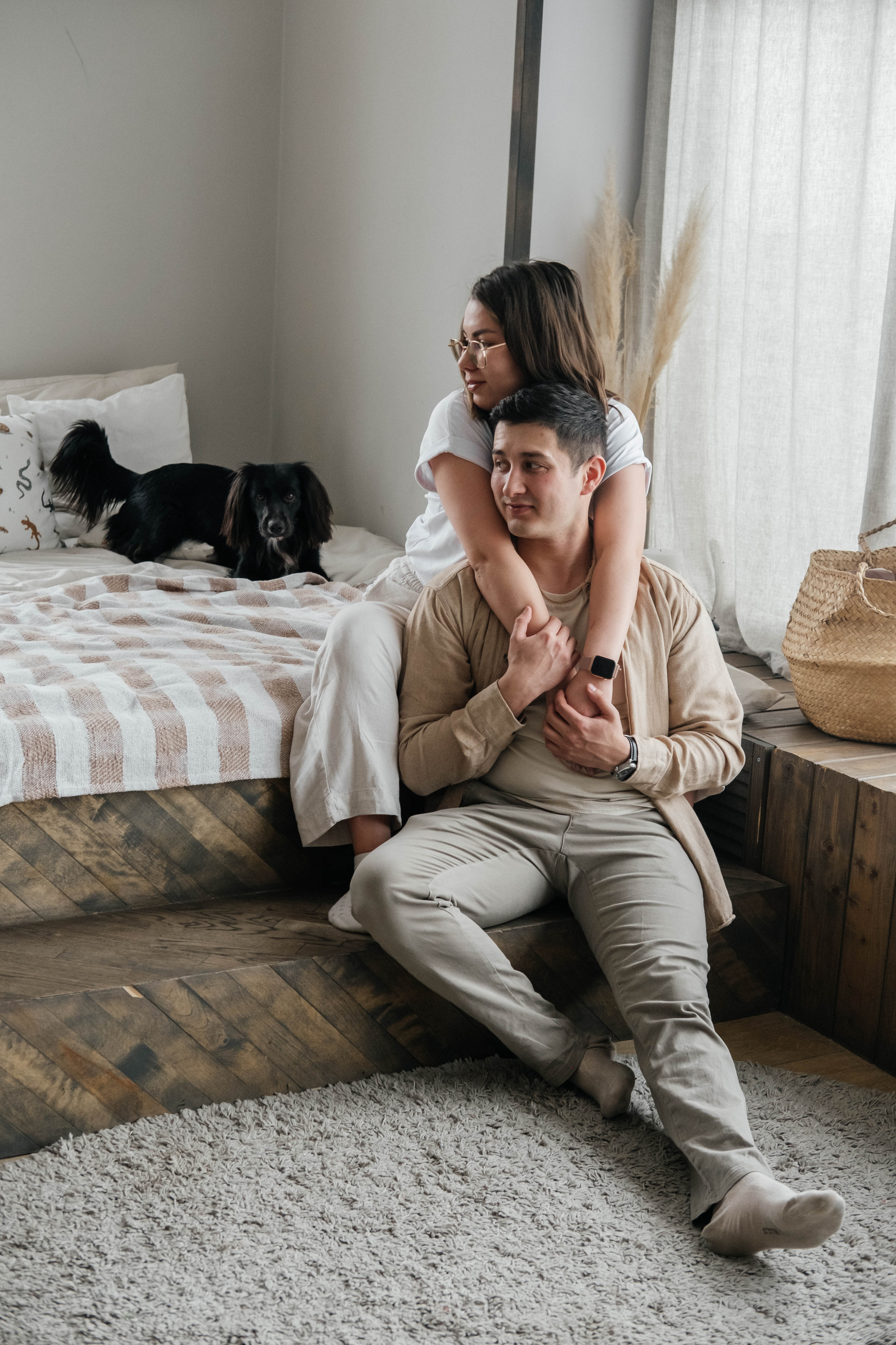 Даша, Рома и Чарли. Фотограф Троицк Челябинская область Анастасия Штаер