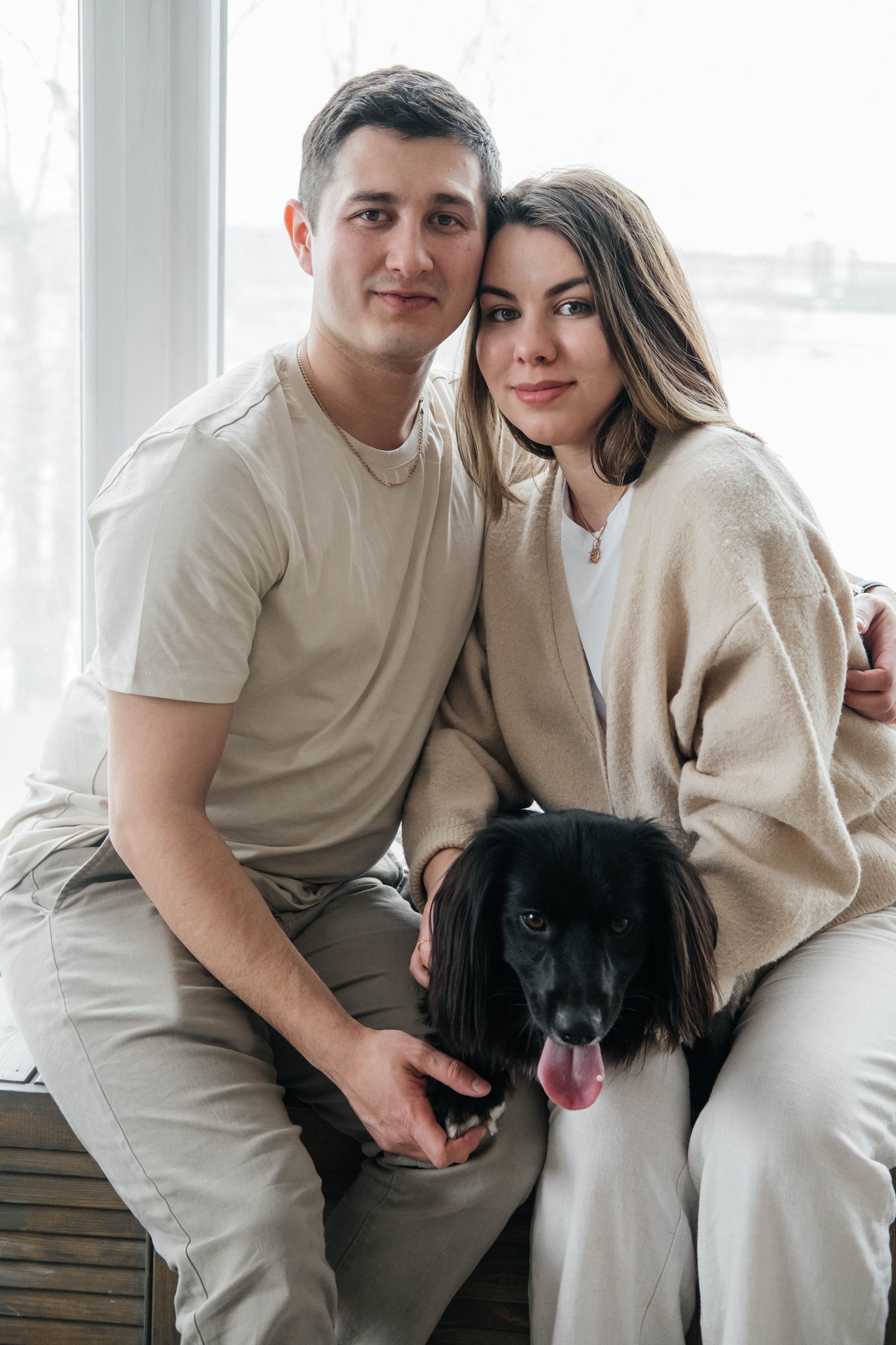 Даша, Рома и Чарли. Фотограф Троицк Челябинская область Анастасия Штаер