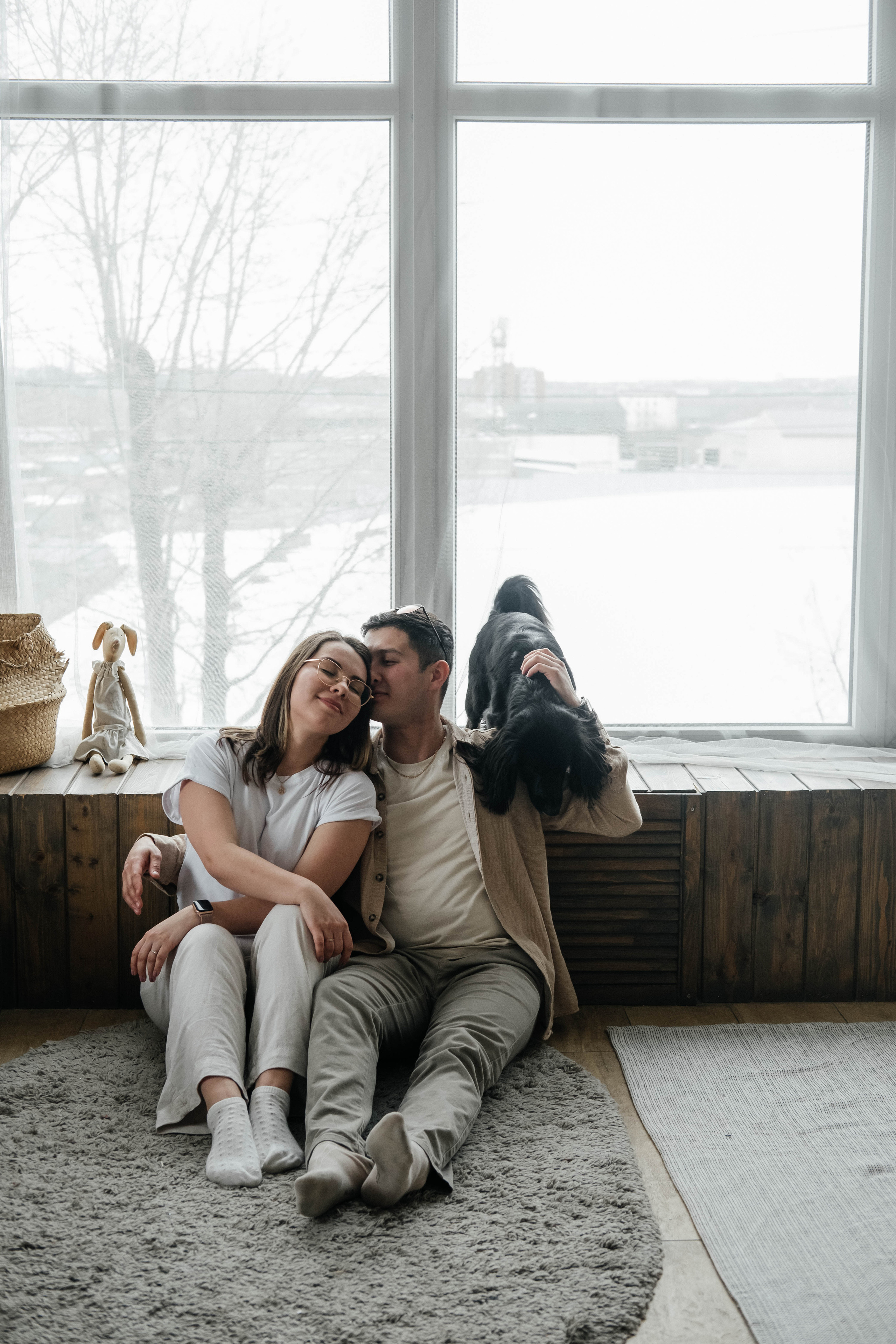 Даша, Рома и Чарли. Фотограф Троицк Челябинская область Анастасия Штаер